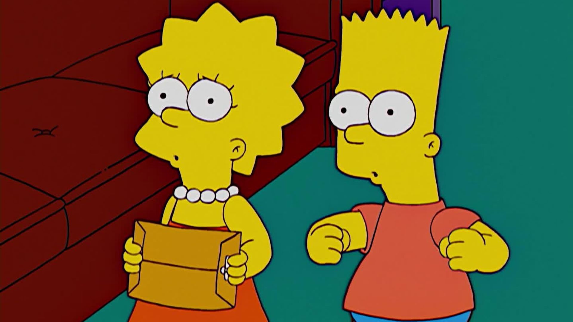 The Simpsons background