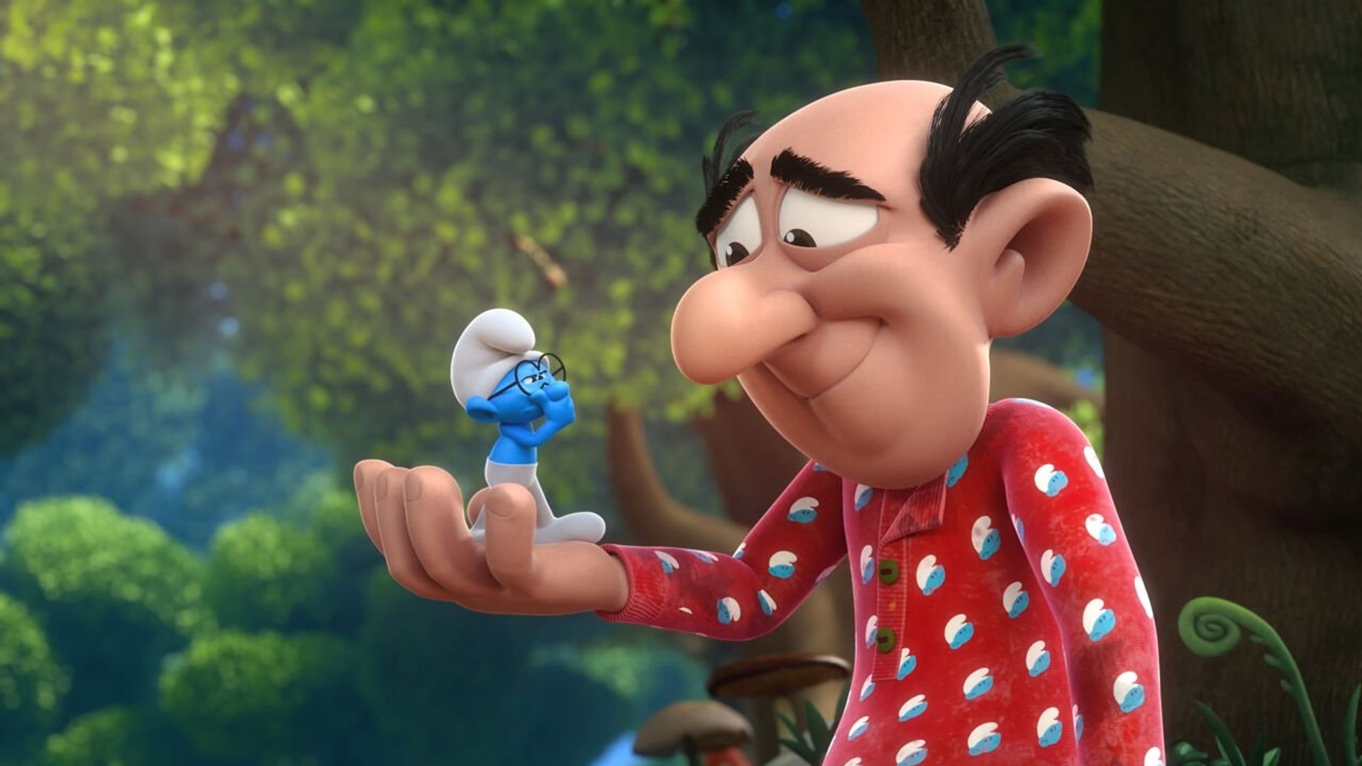The Smurfs background