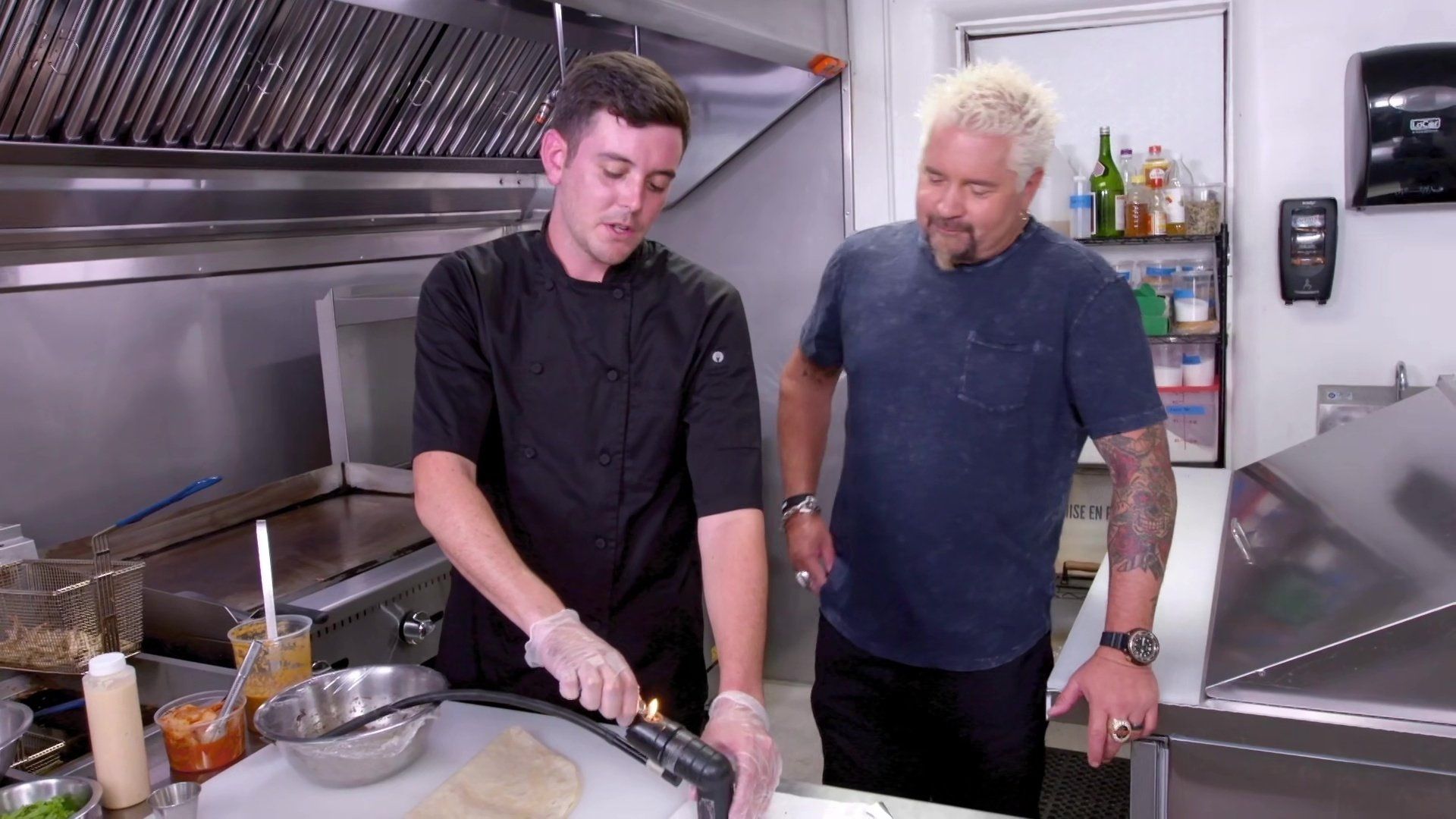 Diners, Drive-ins and Dives background