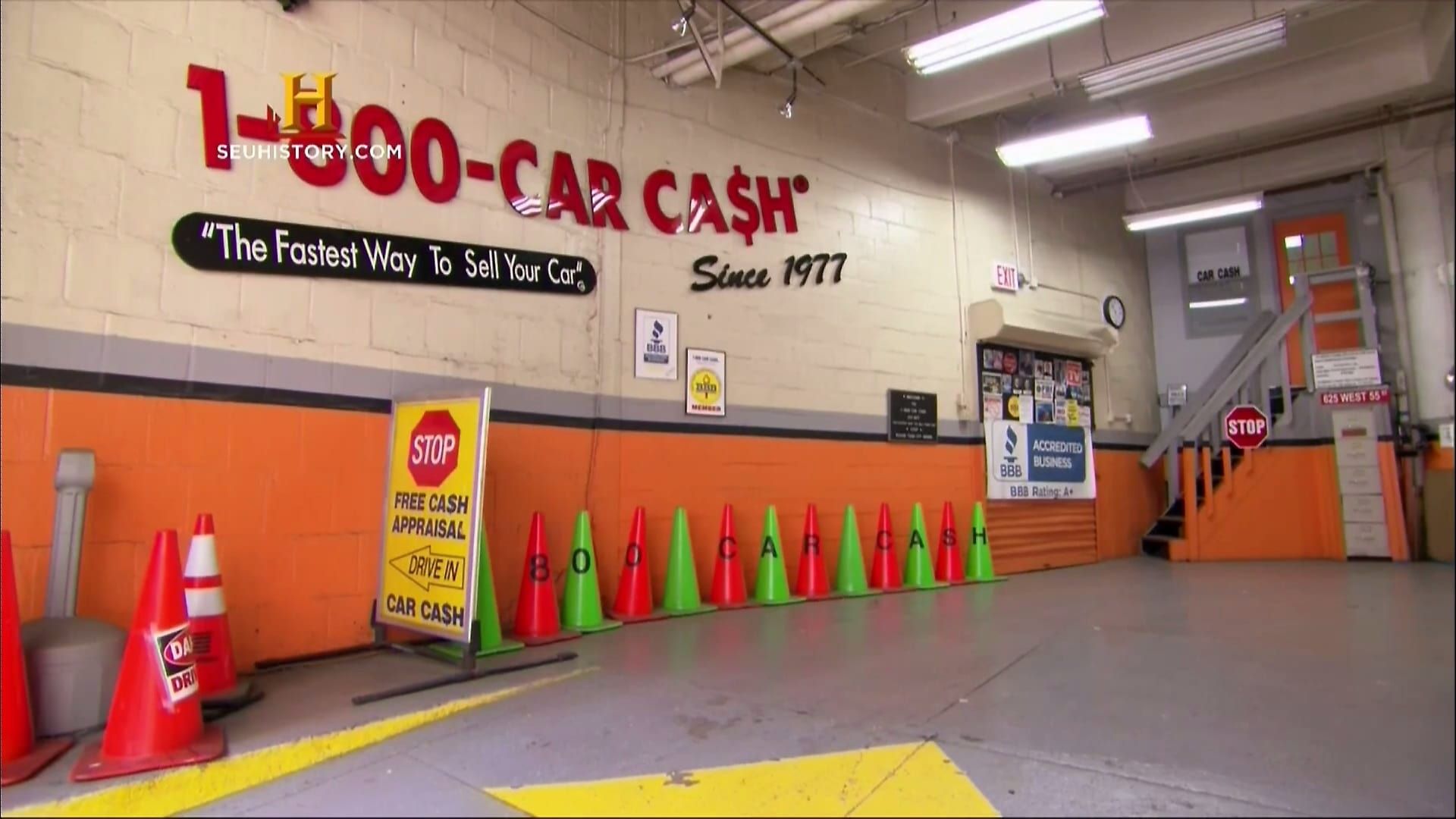 The Profit background