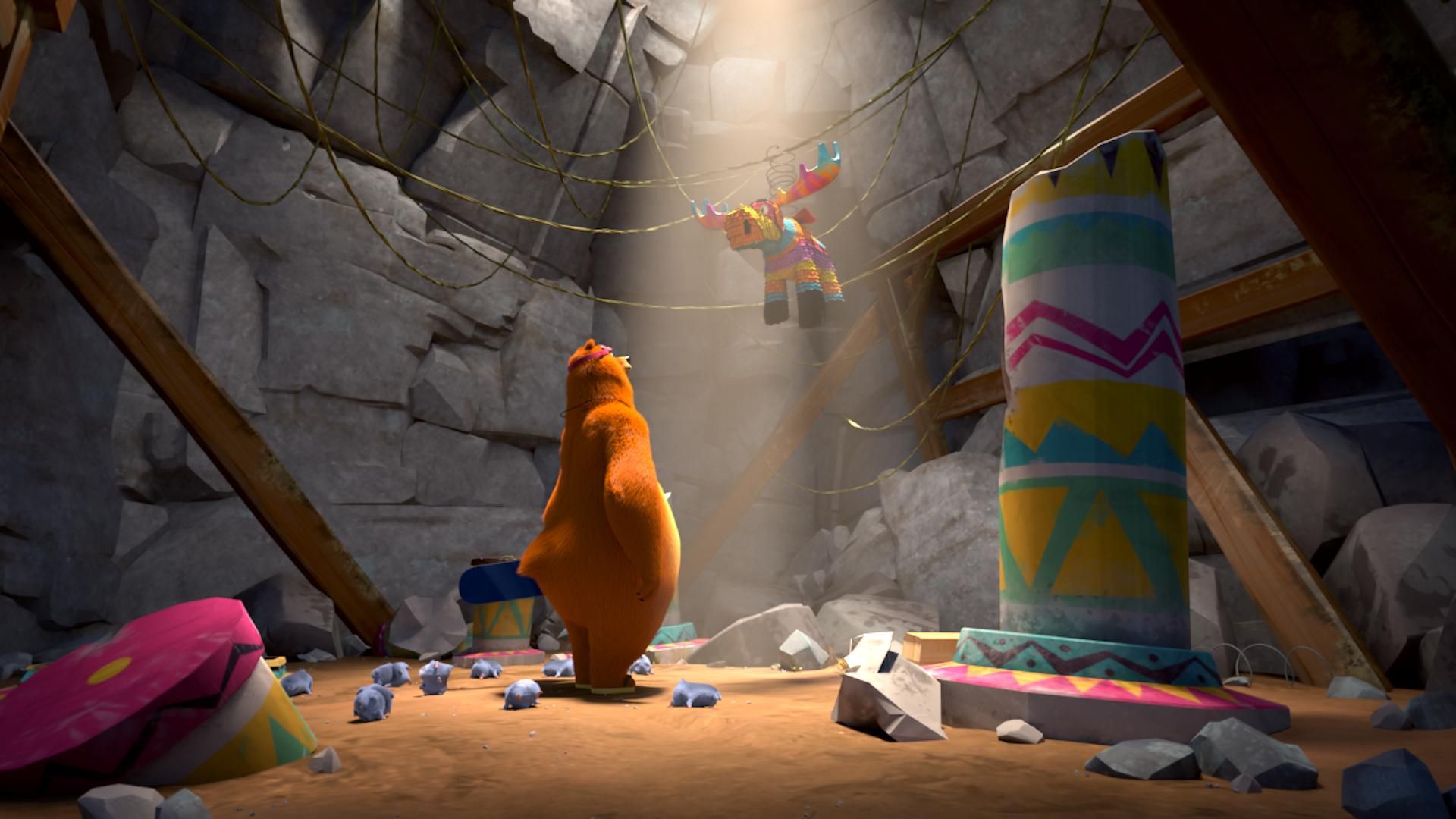 Grizzy and the Lemmings background