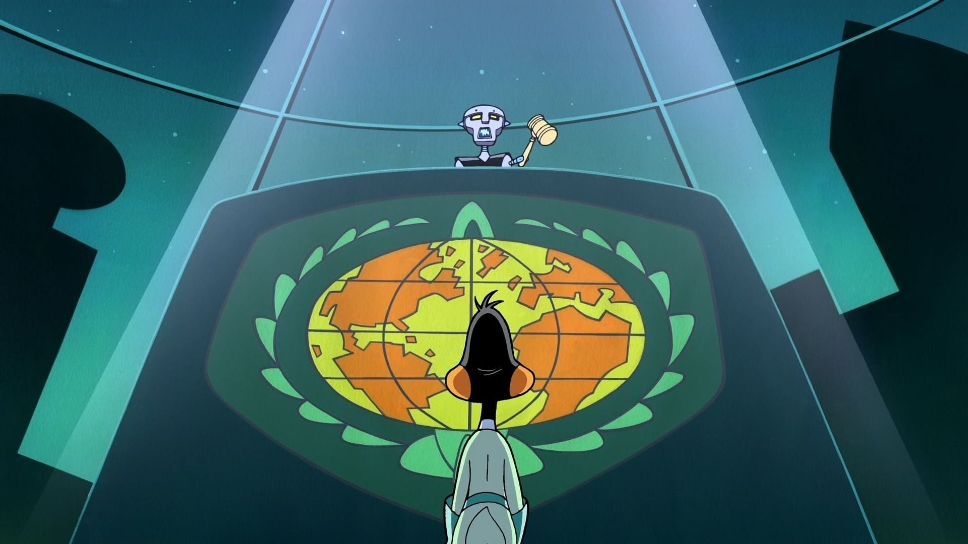 Duck Dodgers background