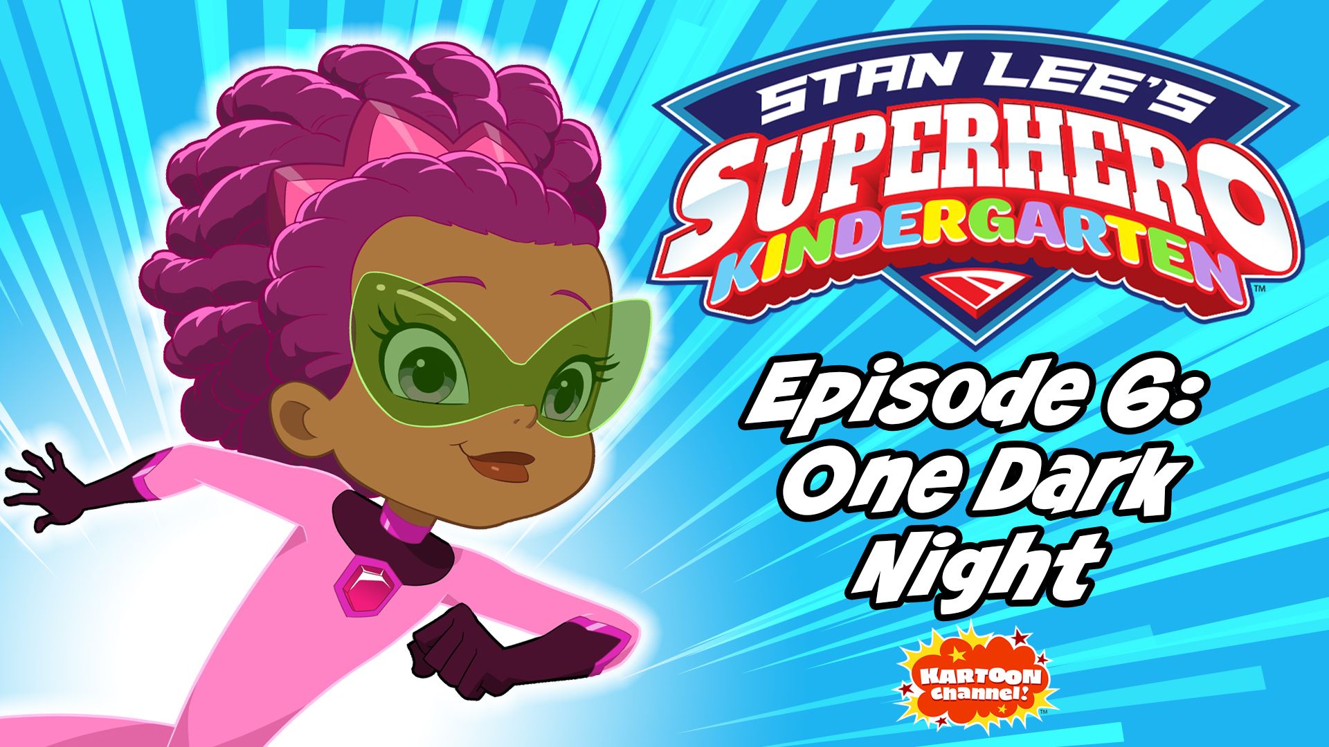 Superhero Kindergarten background