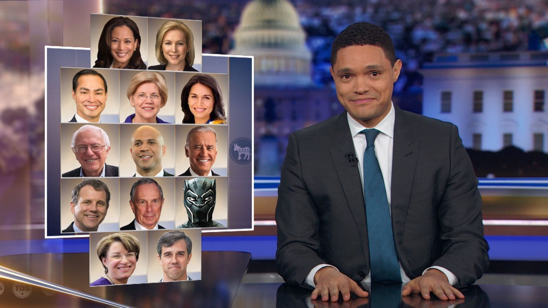 The Daily Show background