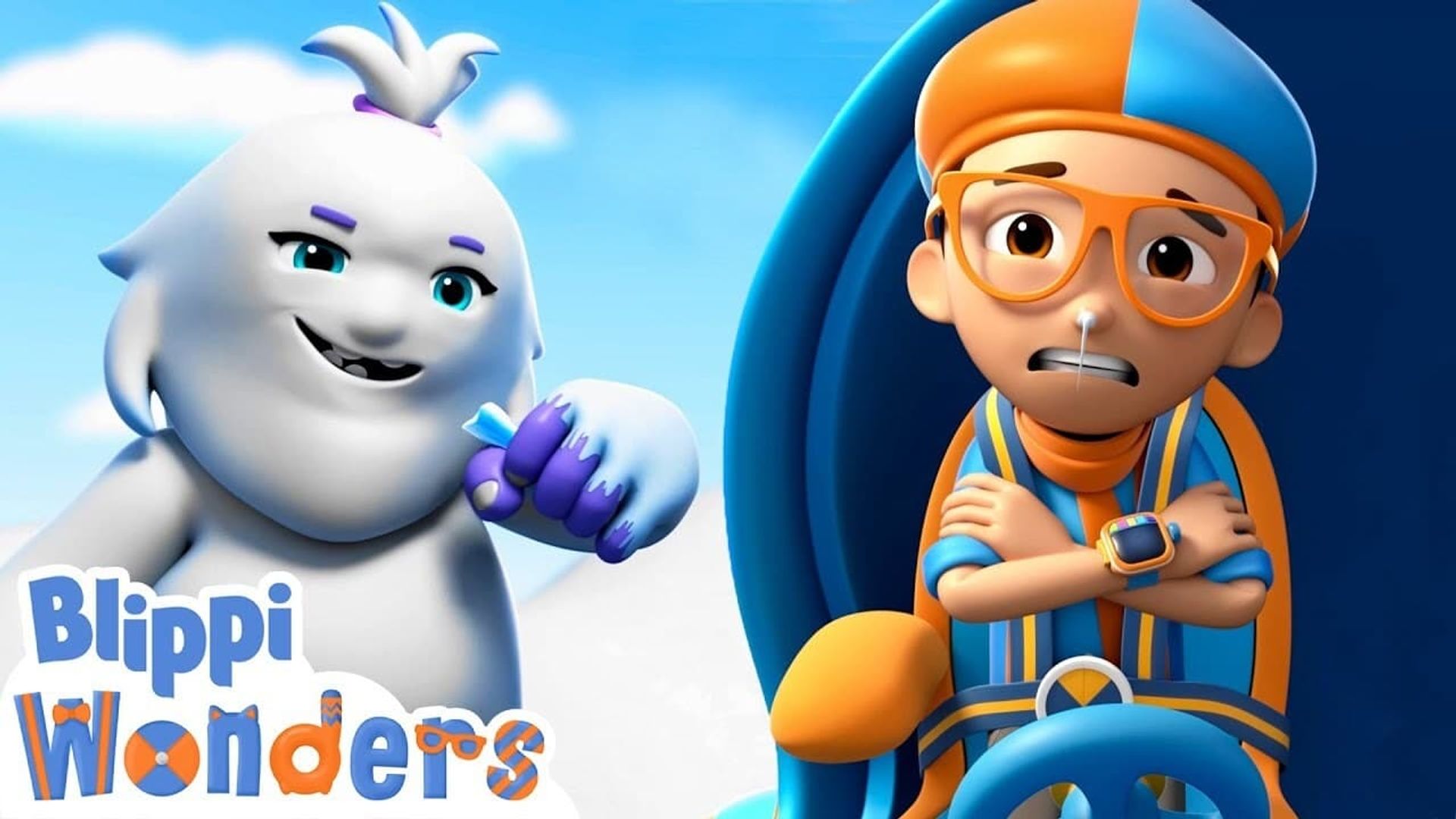 Blippi Wonders background