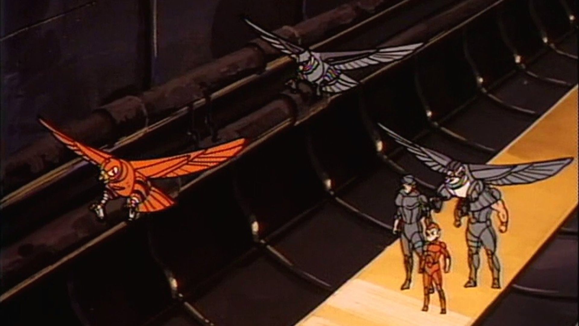 Silverhawks background