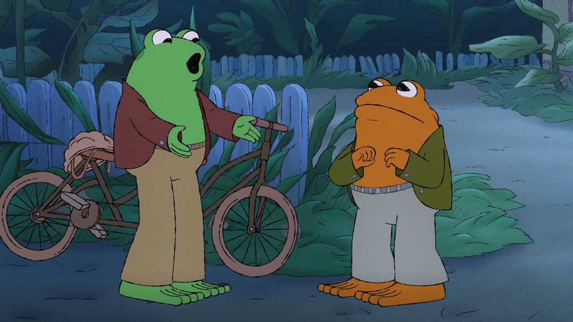Frog and Toad background