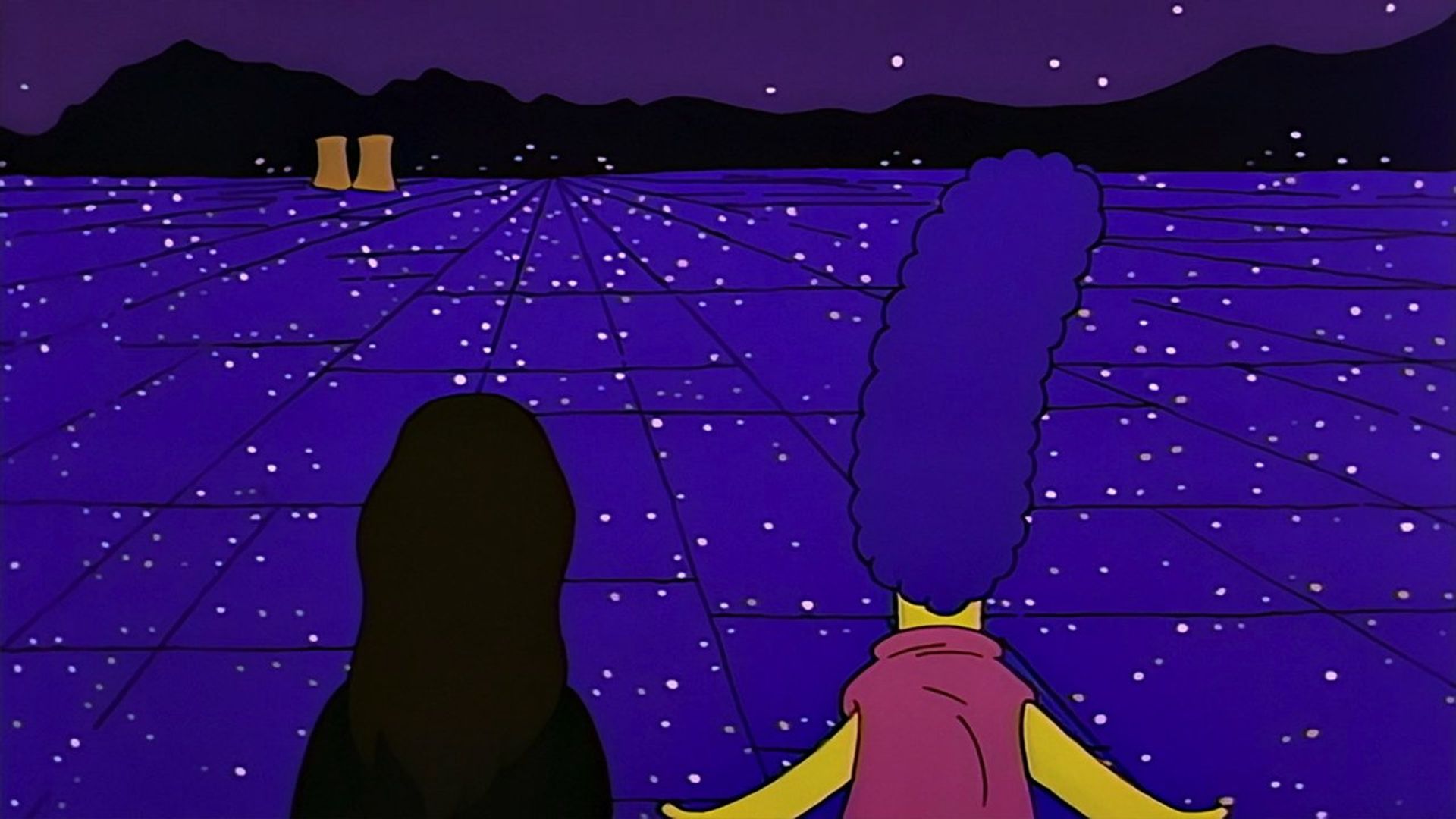 The Simpsons background