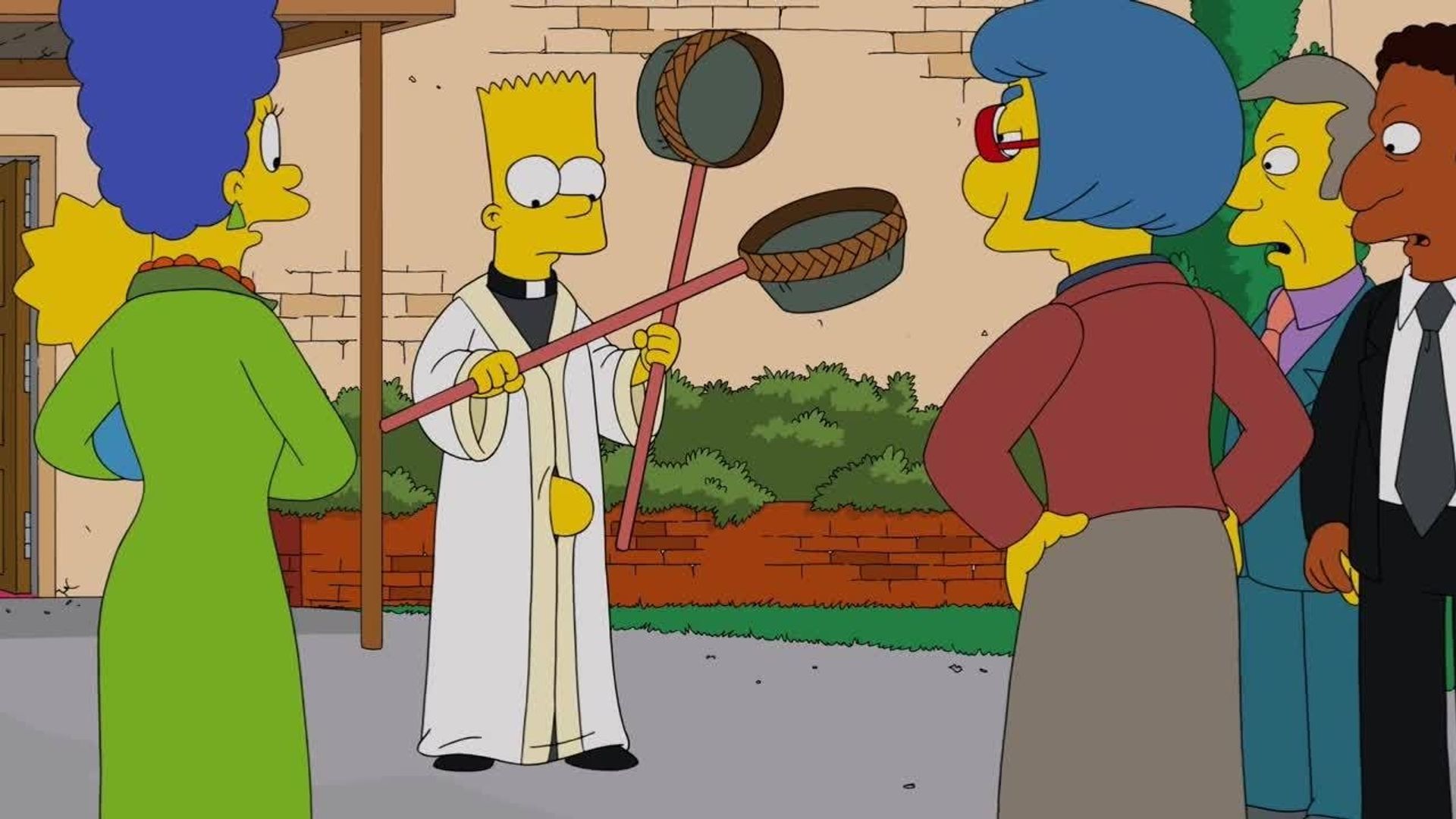 The Simpsons background