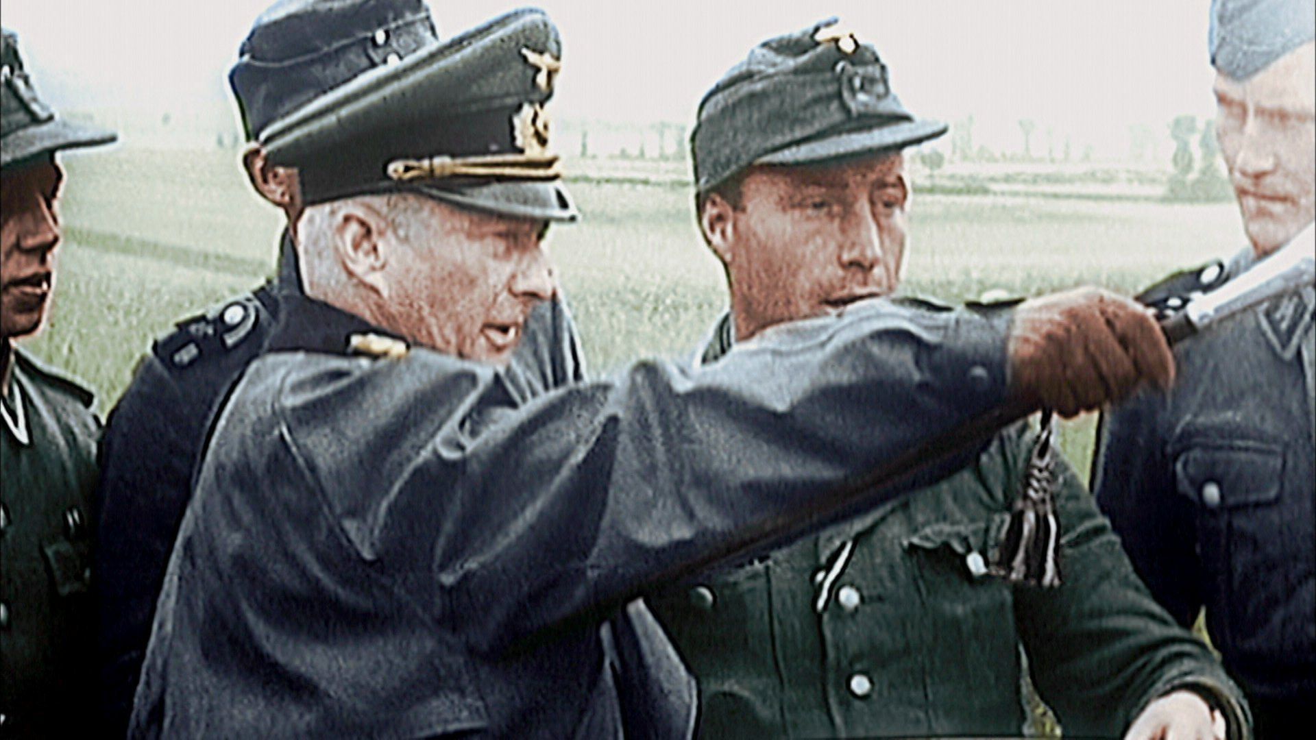 World War II in Colour background