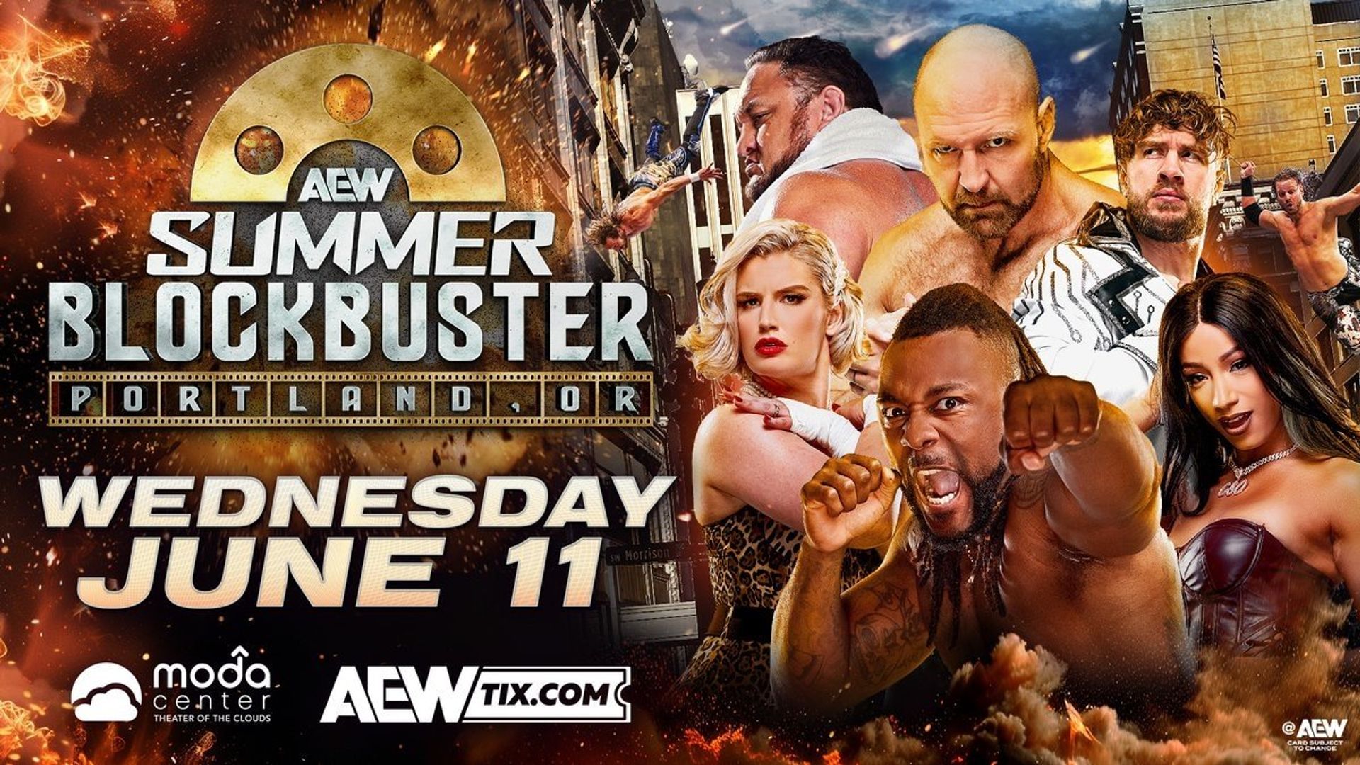 All Elite Wrestling: Dynamite background