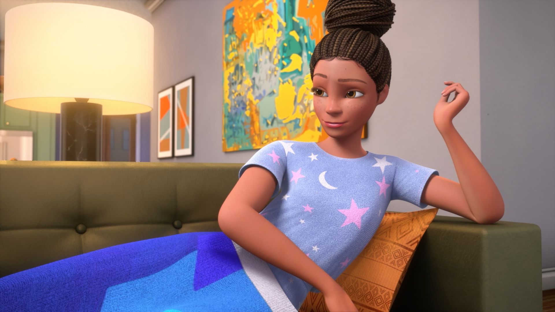 Barbie: It Takes Two background