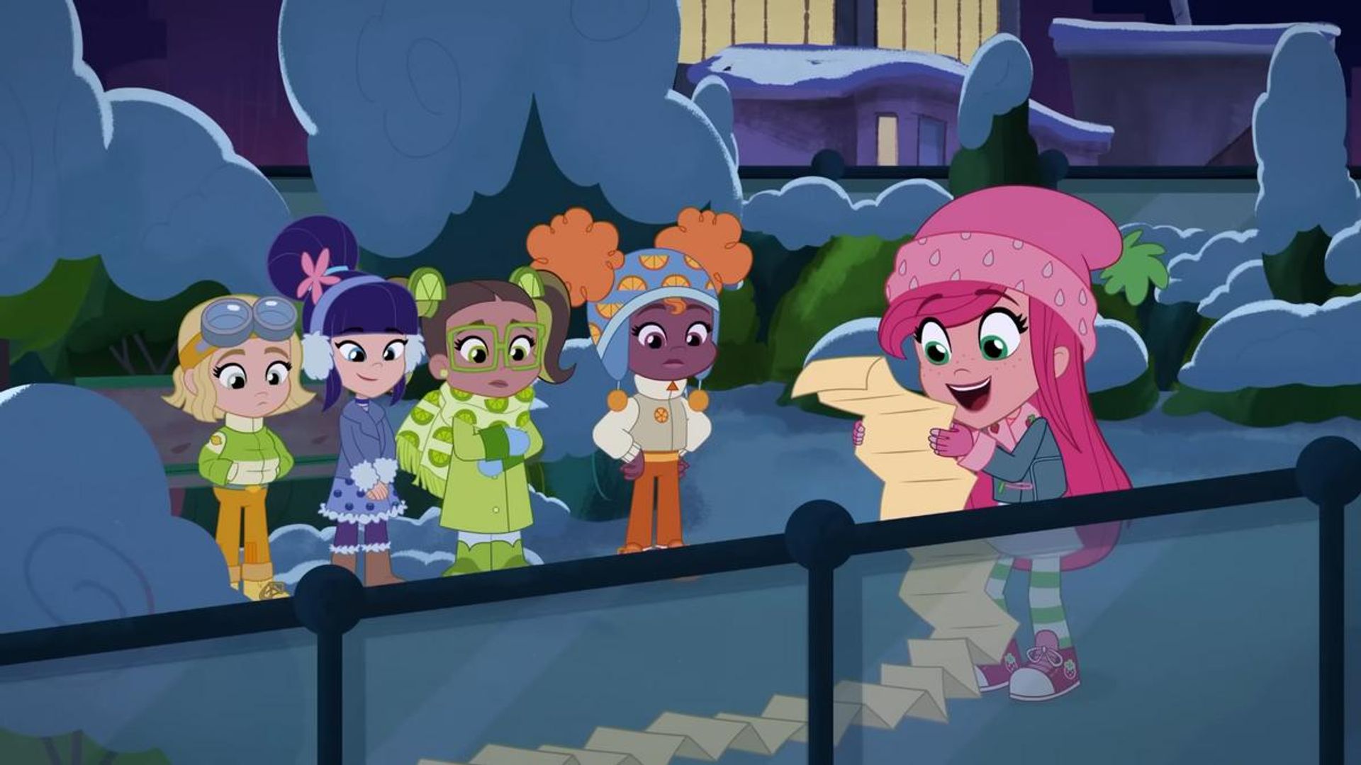 Strawberry Shortcake: Berry in the Big City background