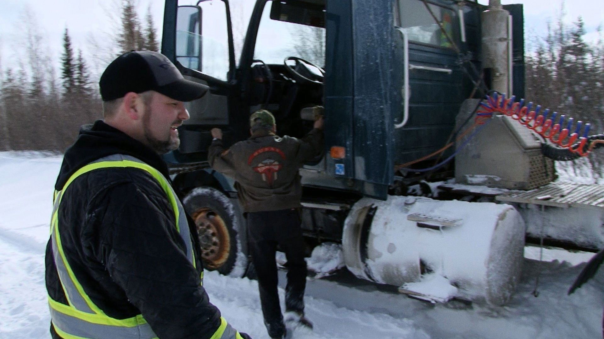 Ice Road Truckers background