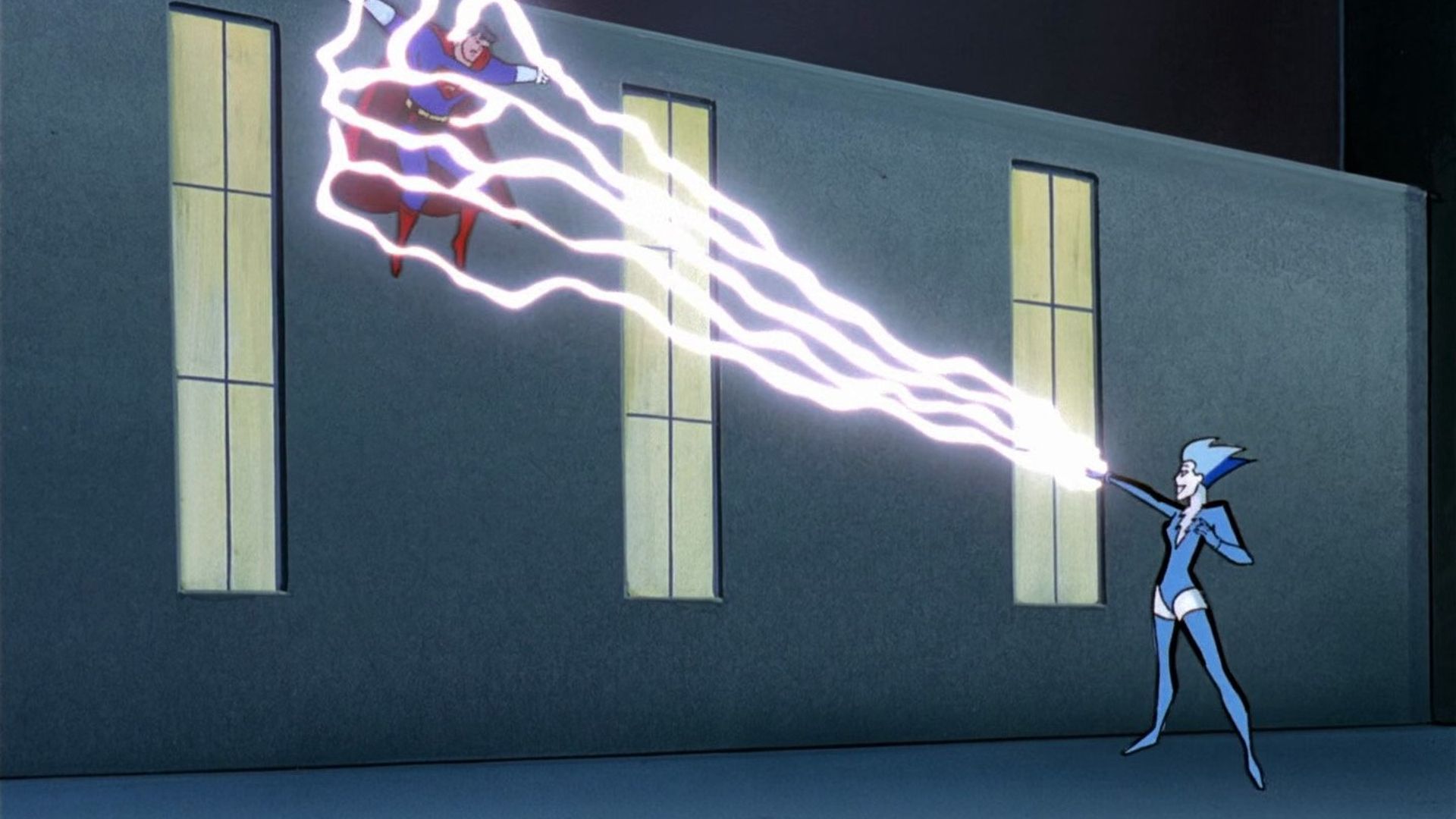 Superman: The Animated Series background