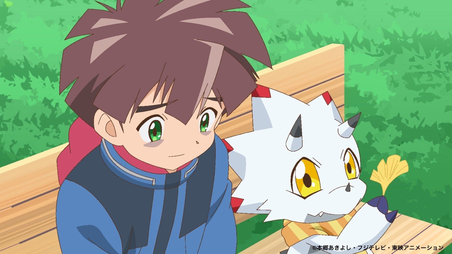 Digimon Ghost Game background