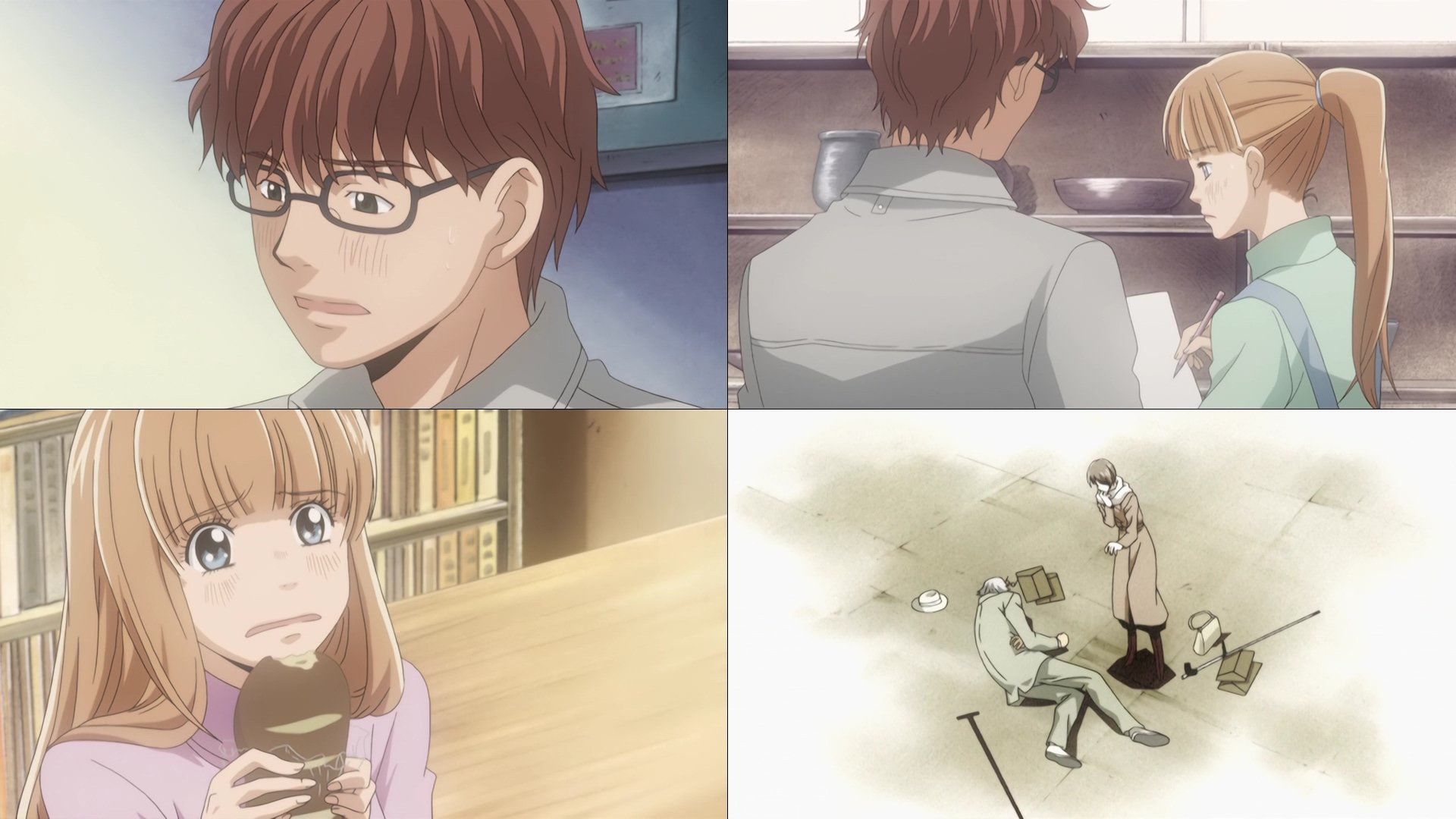Honey and Clover background