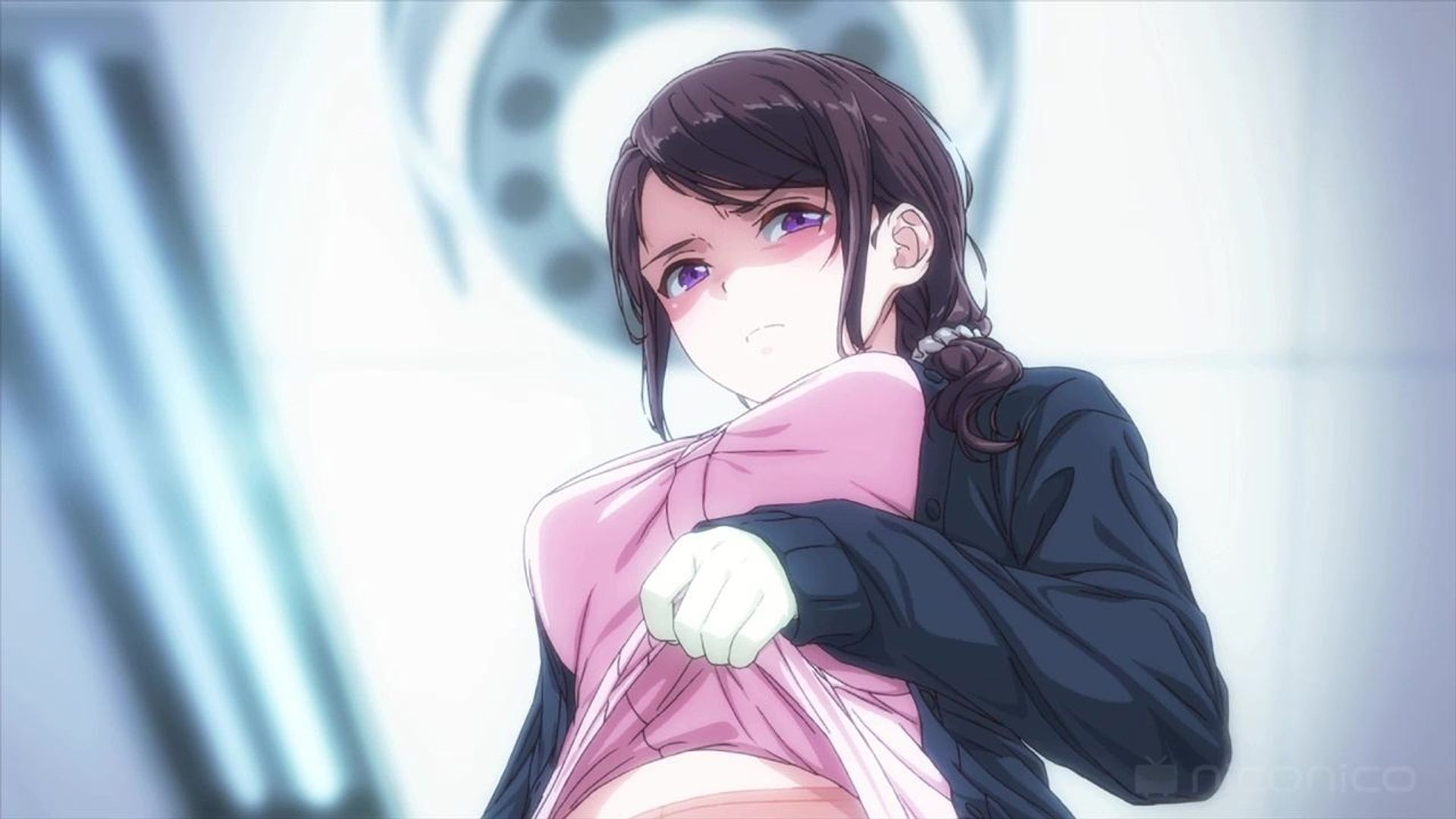 I Want You to Show Me Your Panties with a Disgusted Face background