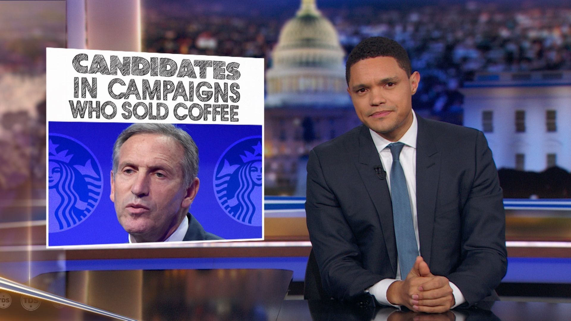 The Daily Show background