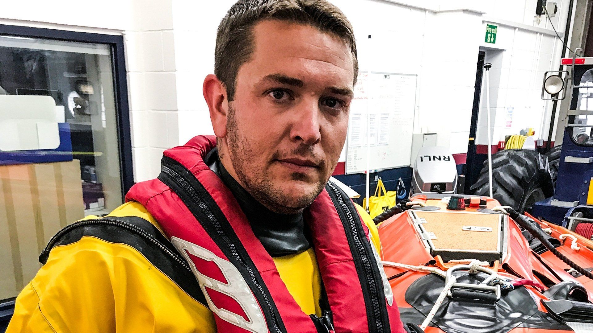 Saving Lives at Sea background