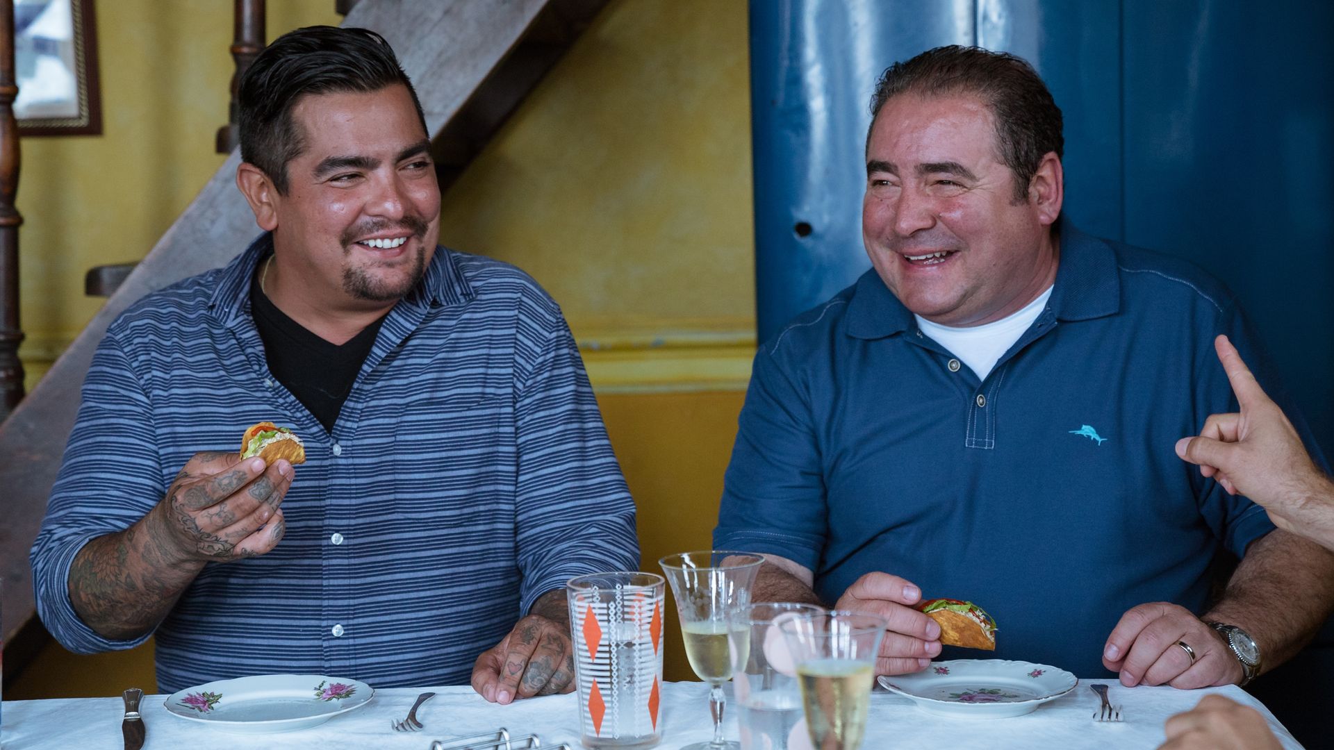 Eat the World with Emeril Lagasse background