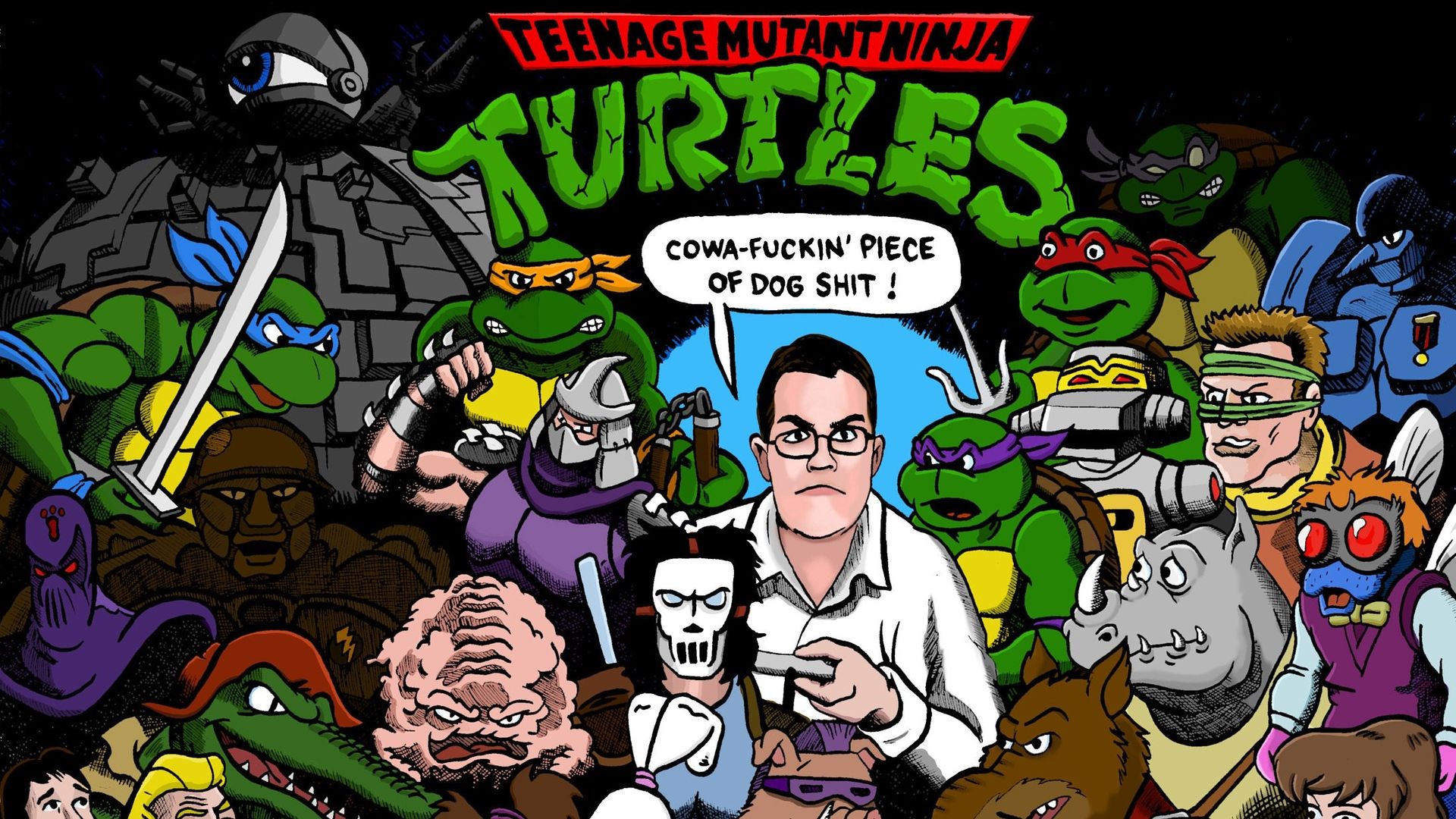 The Angry Video Game Nerd background