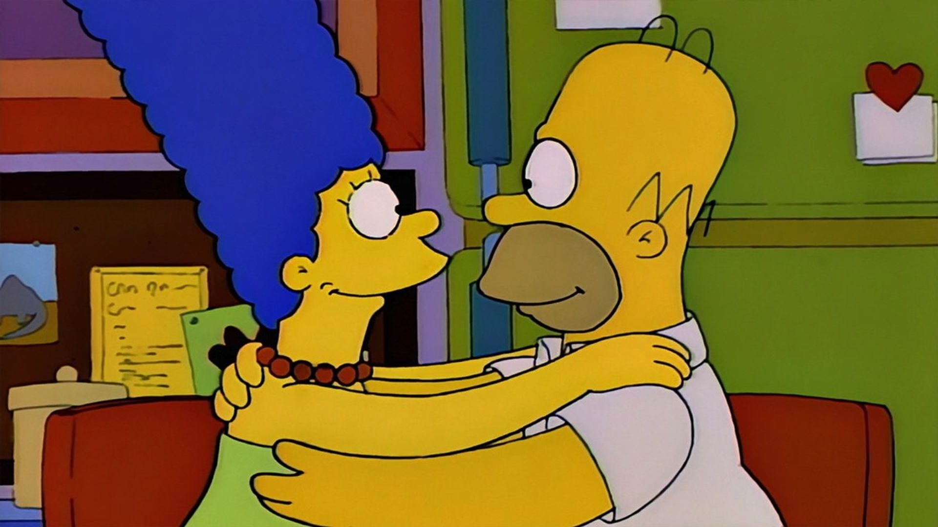 The Simpsons background