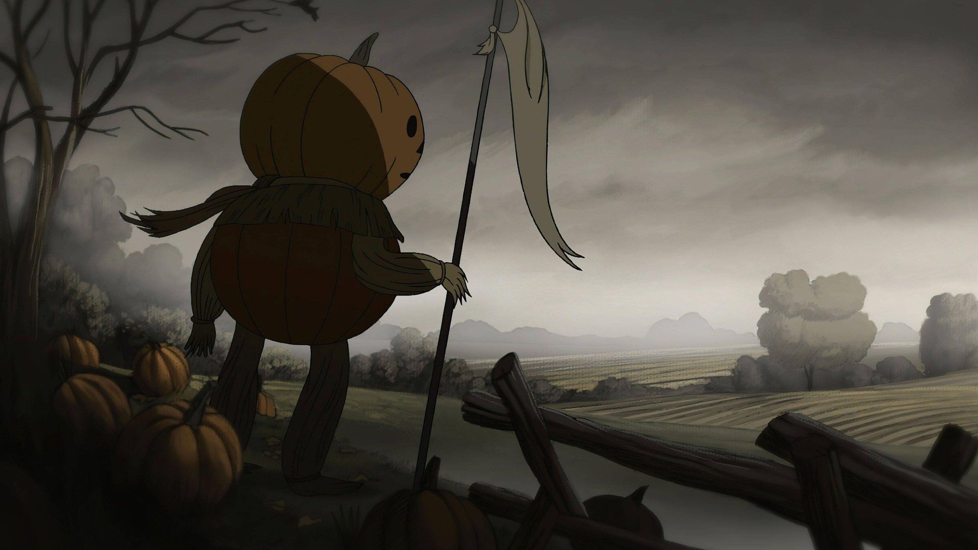 Over the Garden Wall background