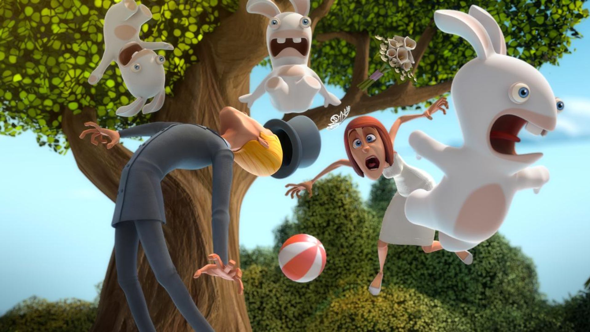 Rabbids Invasion background