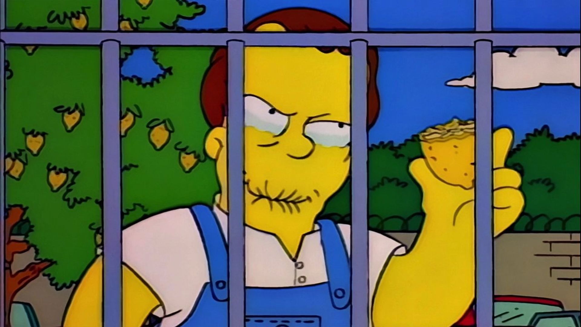 The Simpsons background