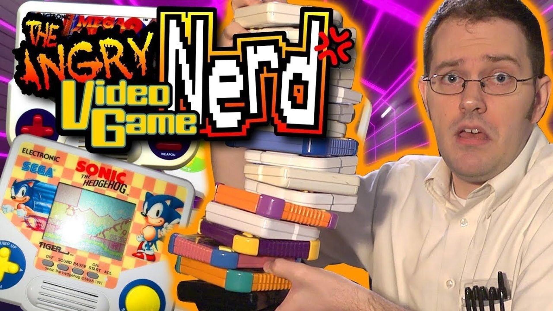 The Angry Video Game Nerd background