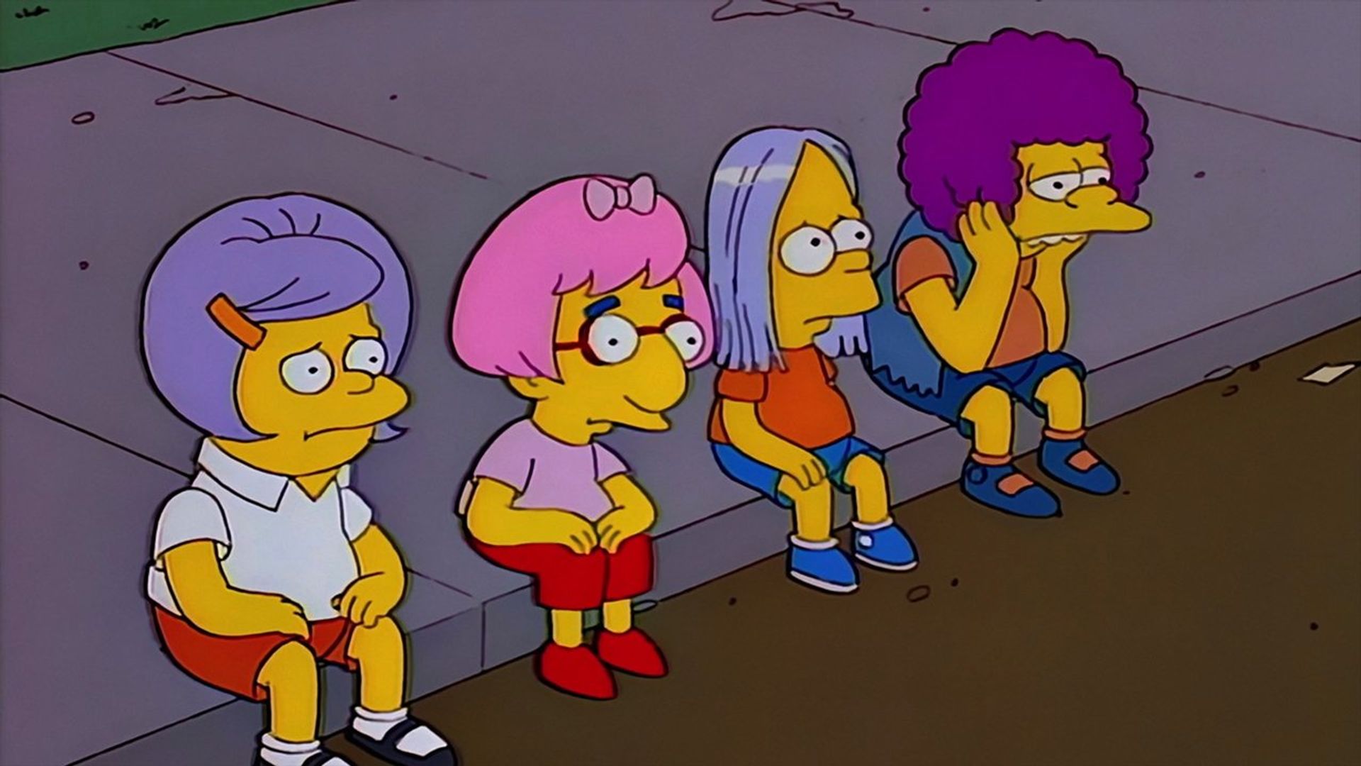 The Simpsons background