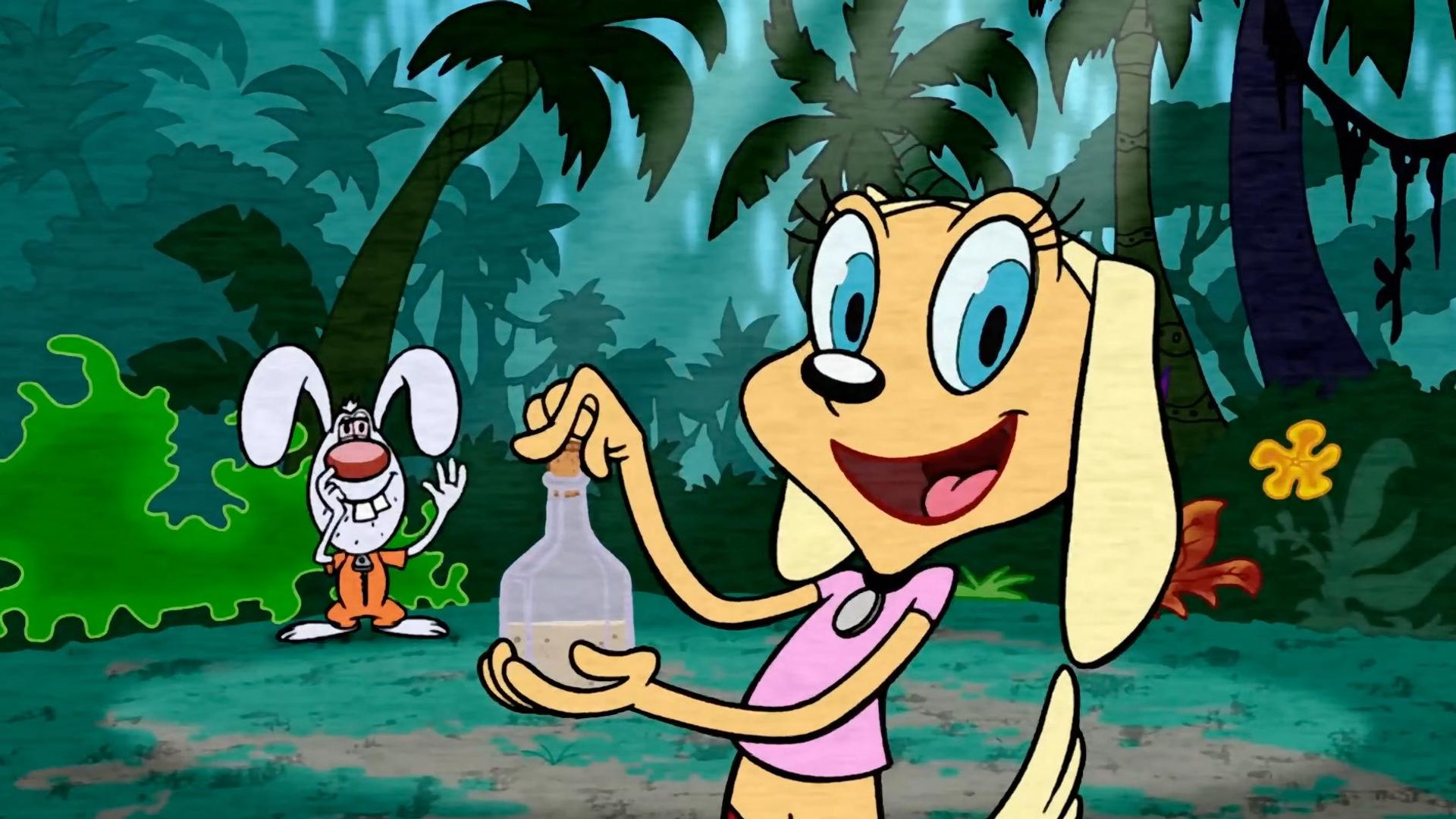 Brandy & Mr. Whiskers background