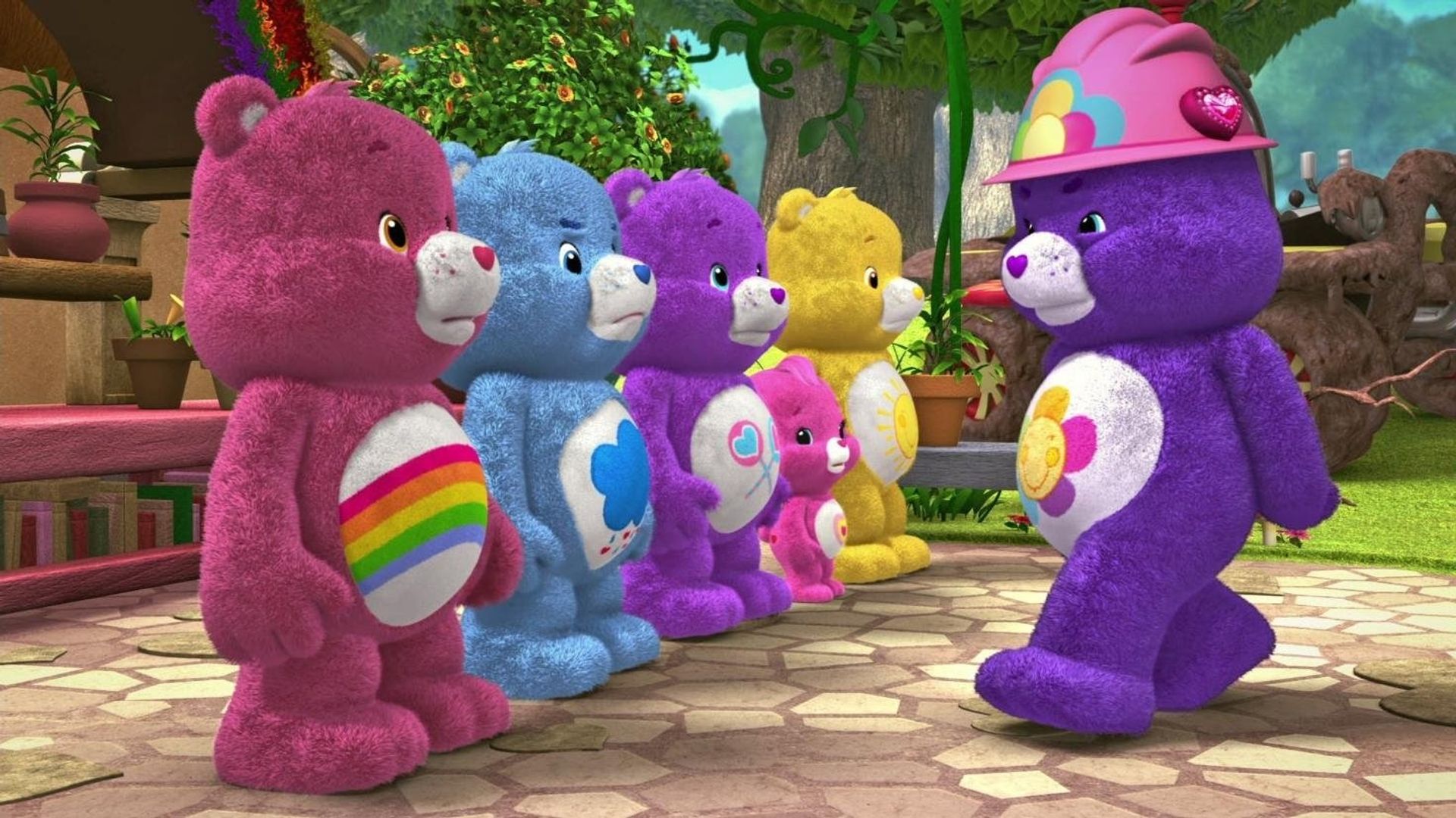 Care Bears: Adventures in Care-A-Lot background