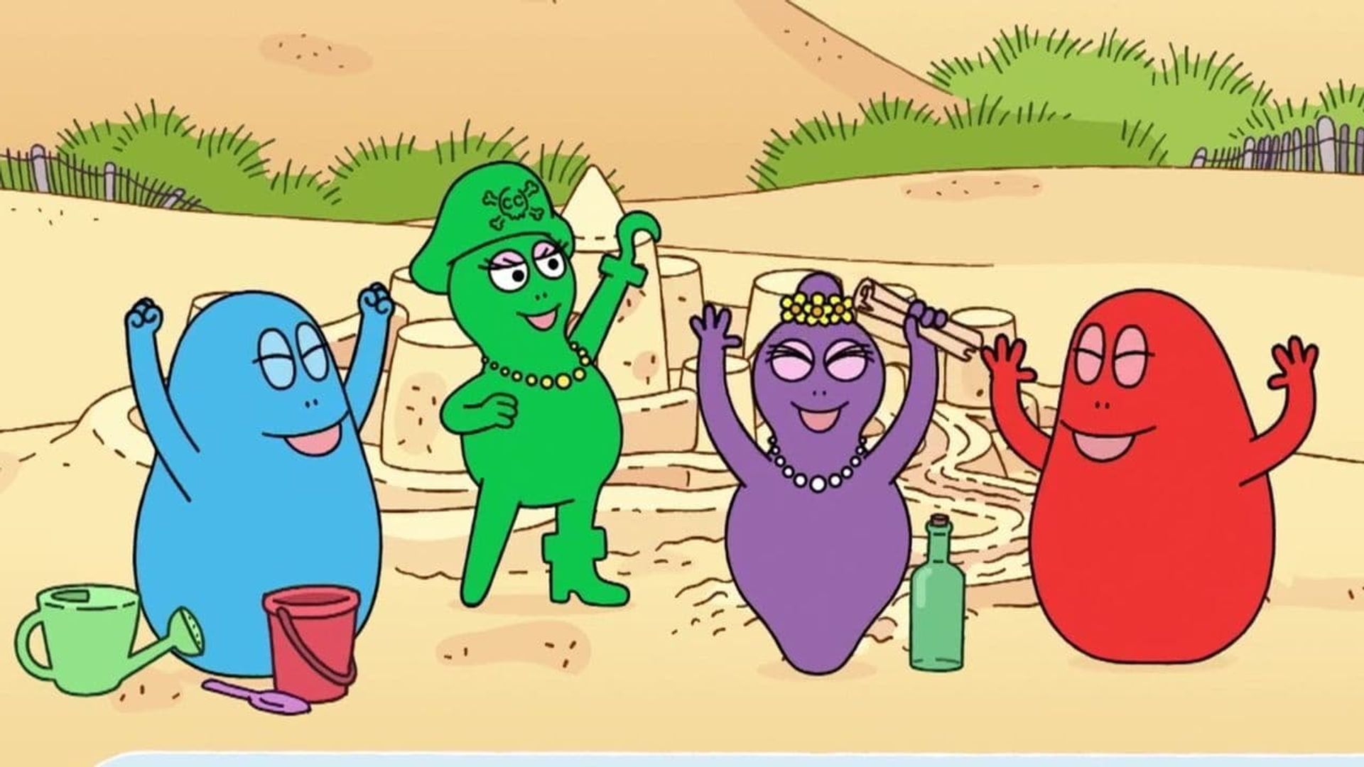 Barbapapa - One Big Happy Family background