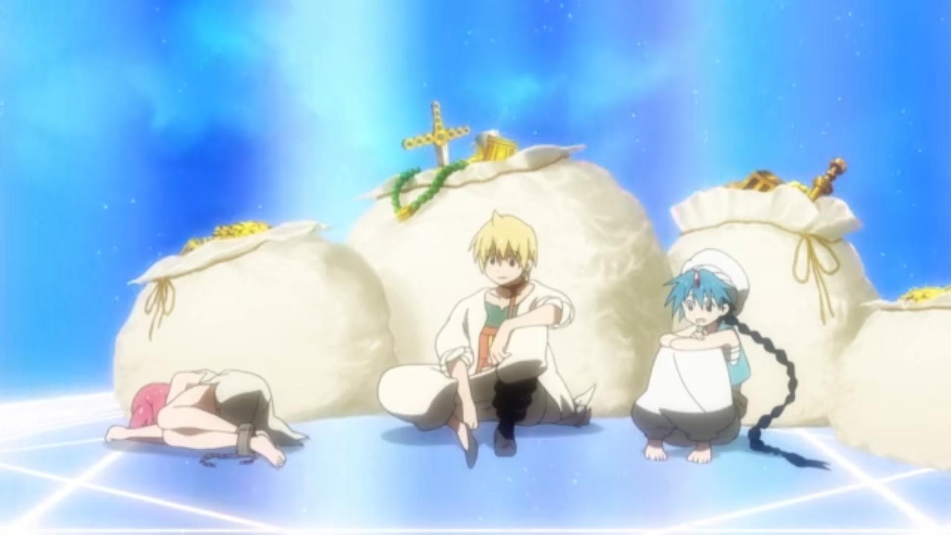 Magi: The Labyrinth of Magic background