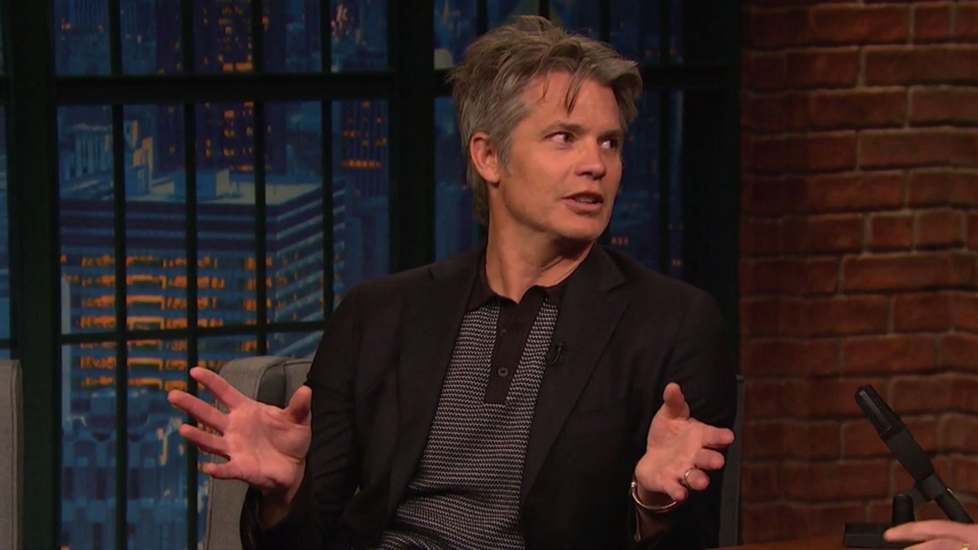 Late Night with Seth Meyers background