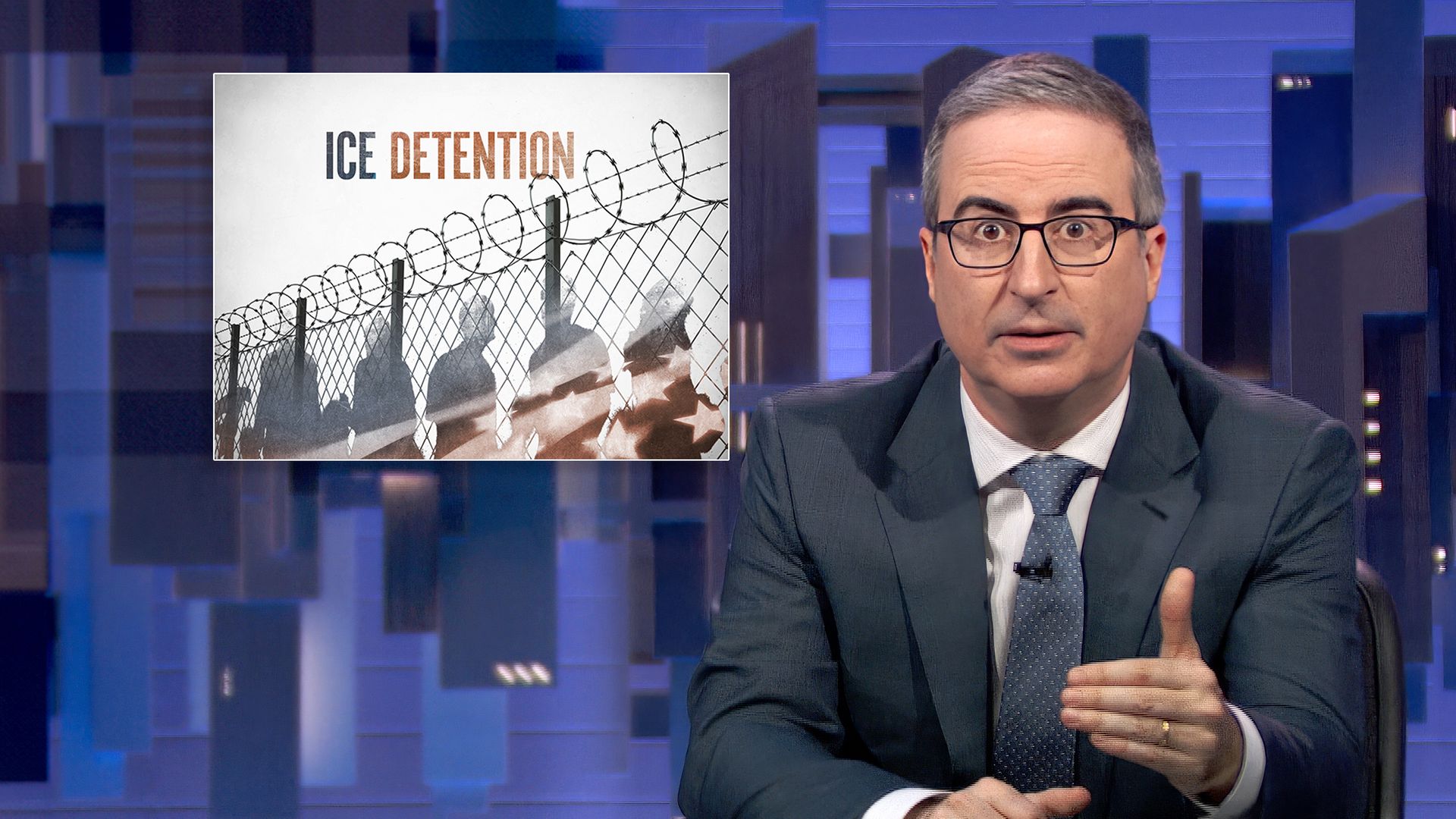 Last Week Tonight with John Oliver background