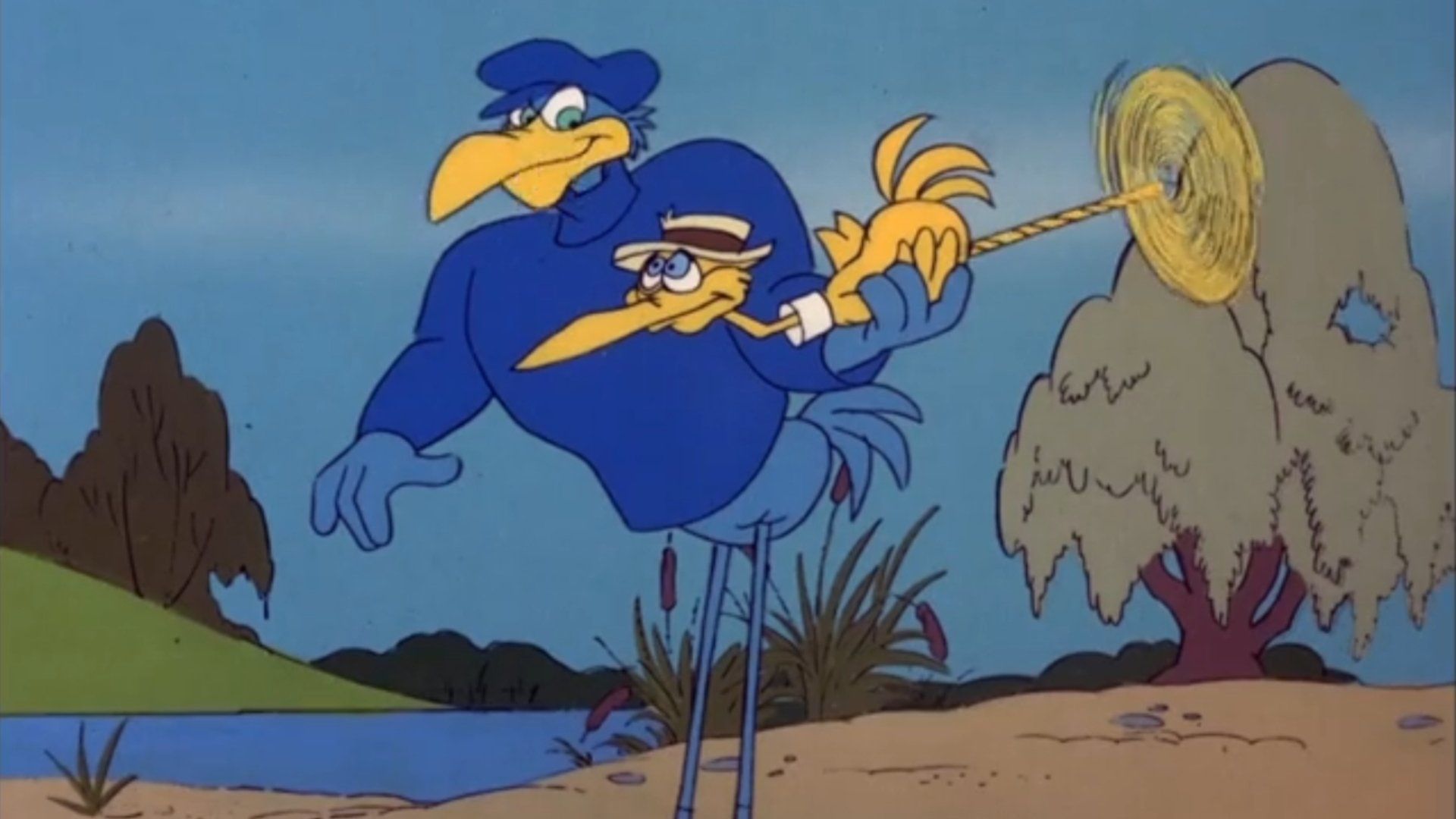 Crazylegs Crane background
