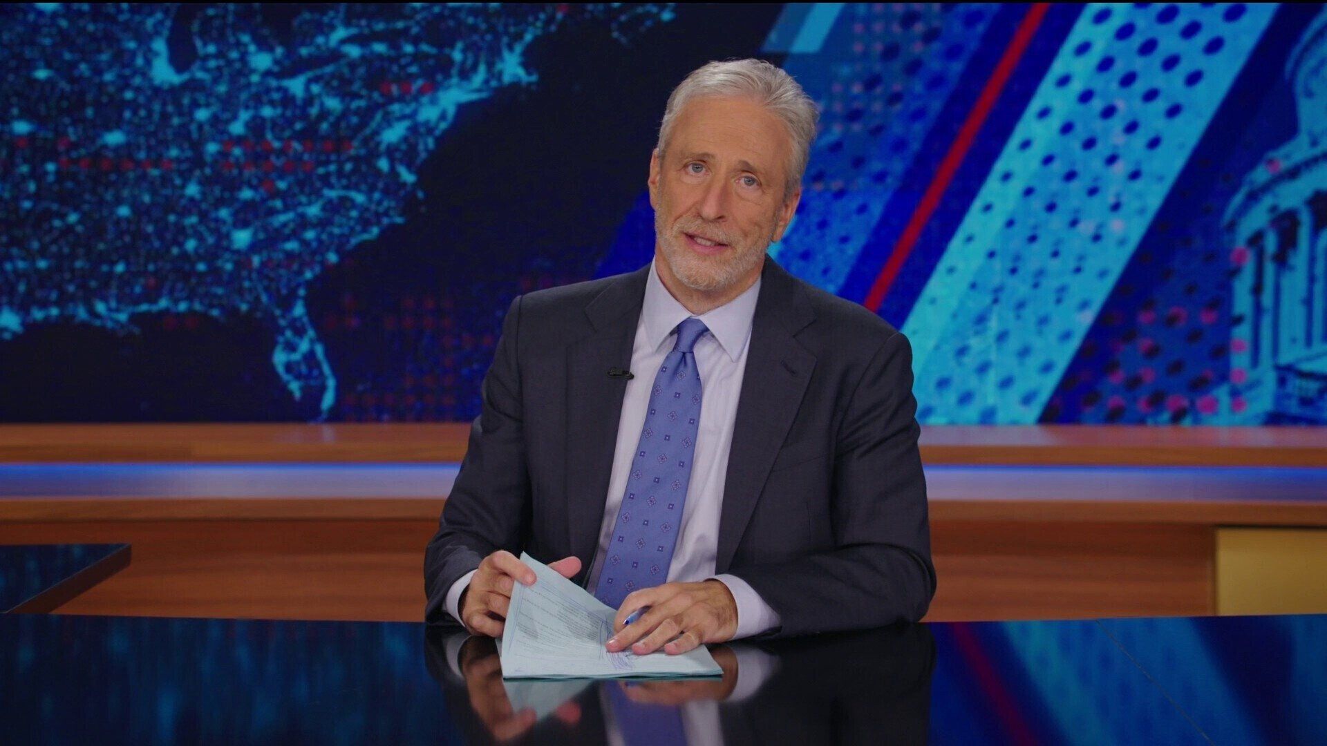 The Daily Show background