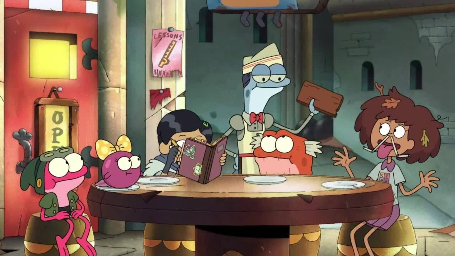 Amphibia background