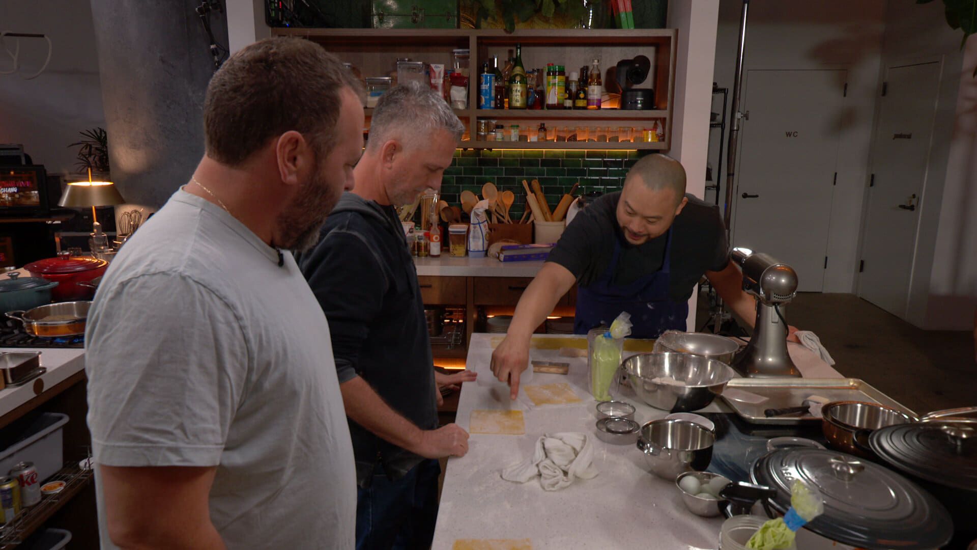 Dinner Time Live with David Chang background