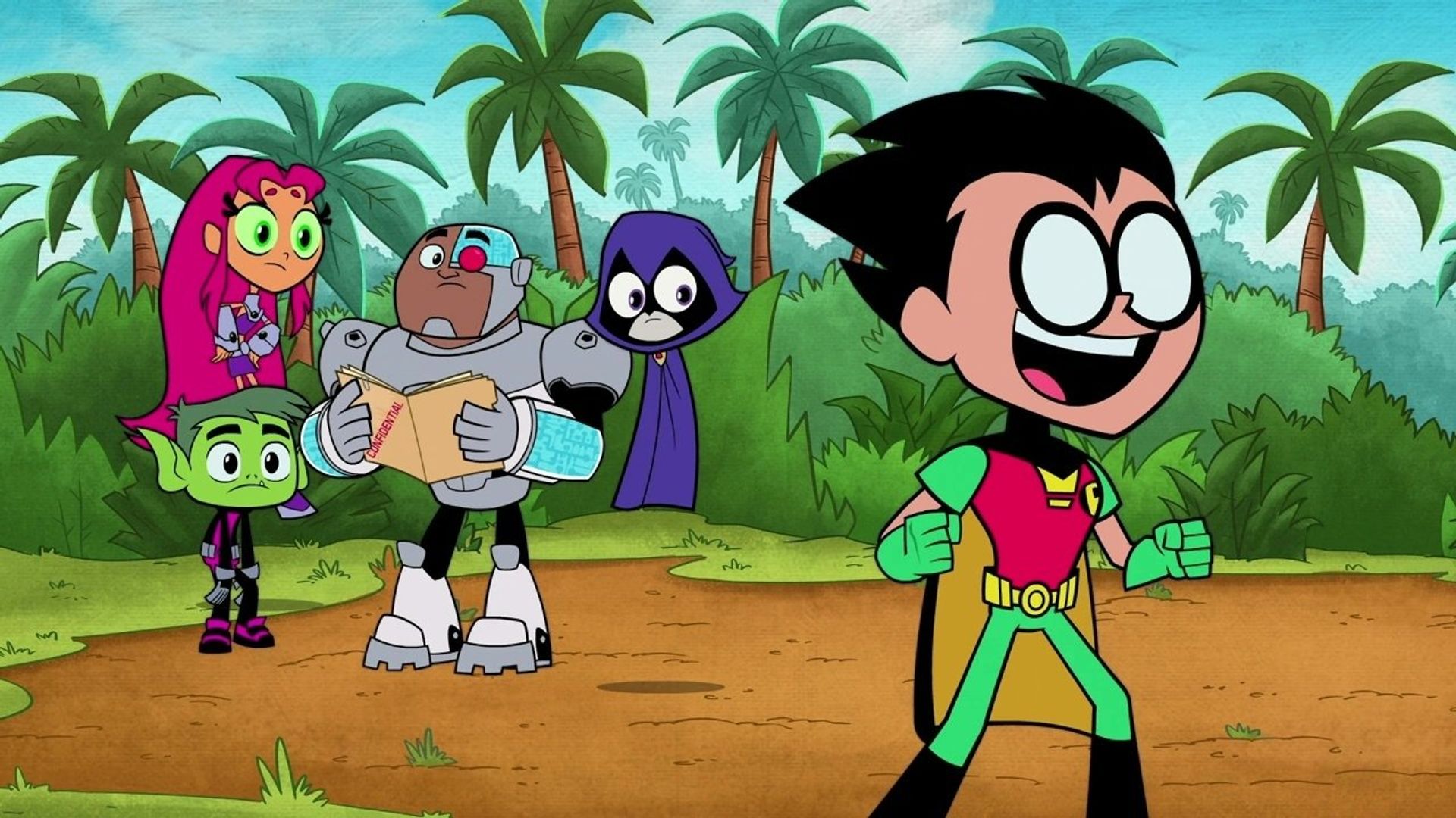 Teen Titans Go! background