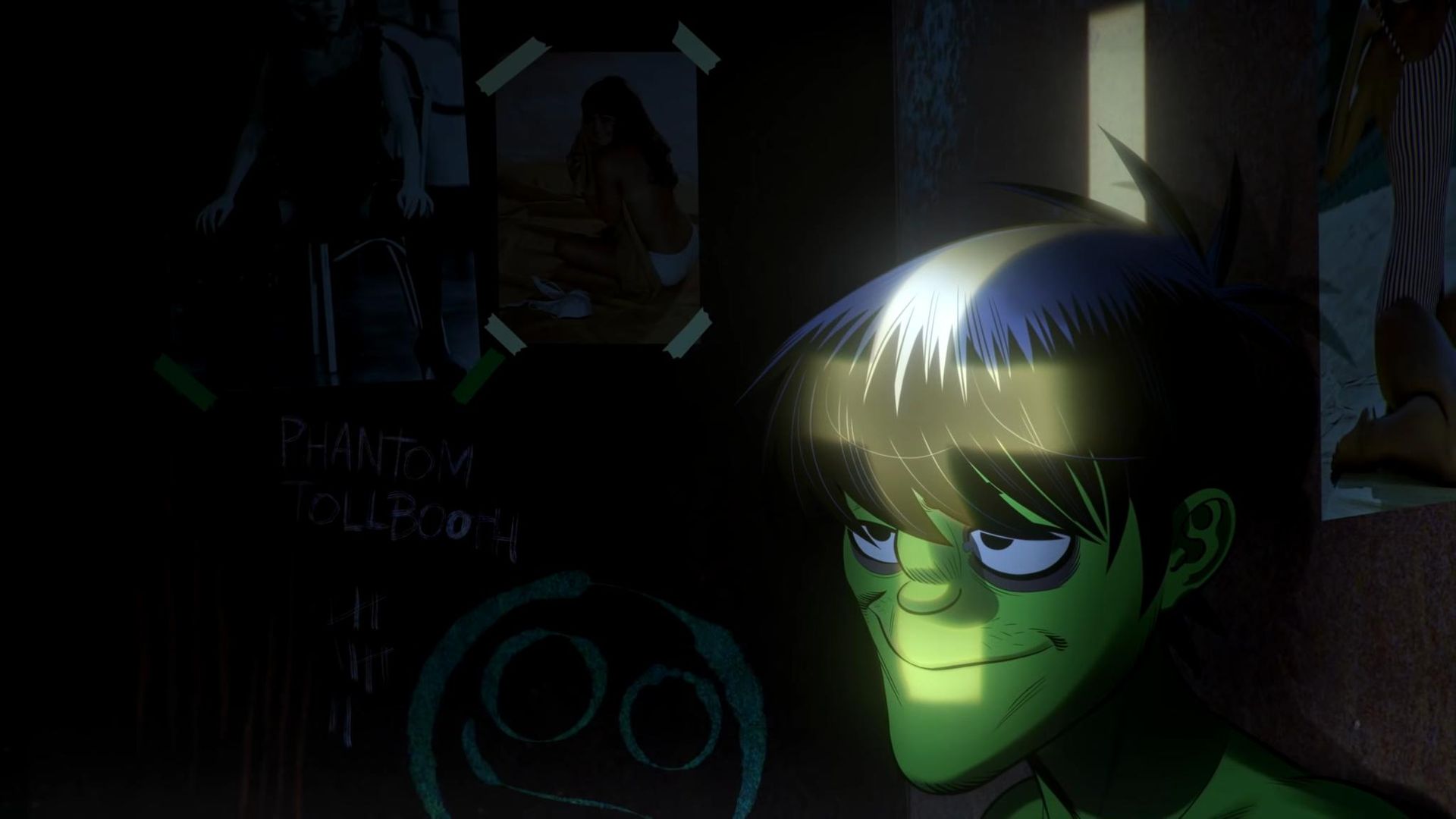 Gorillaz present Song Machine background