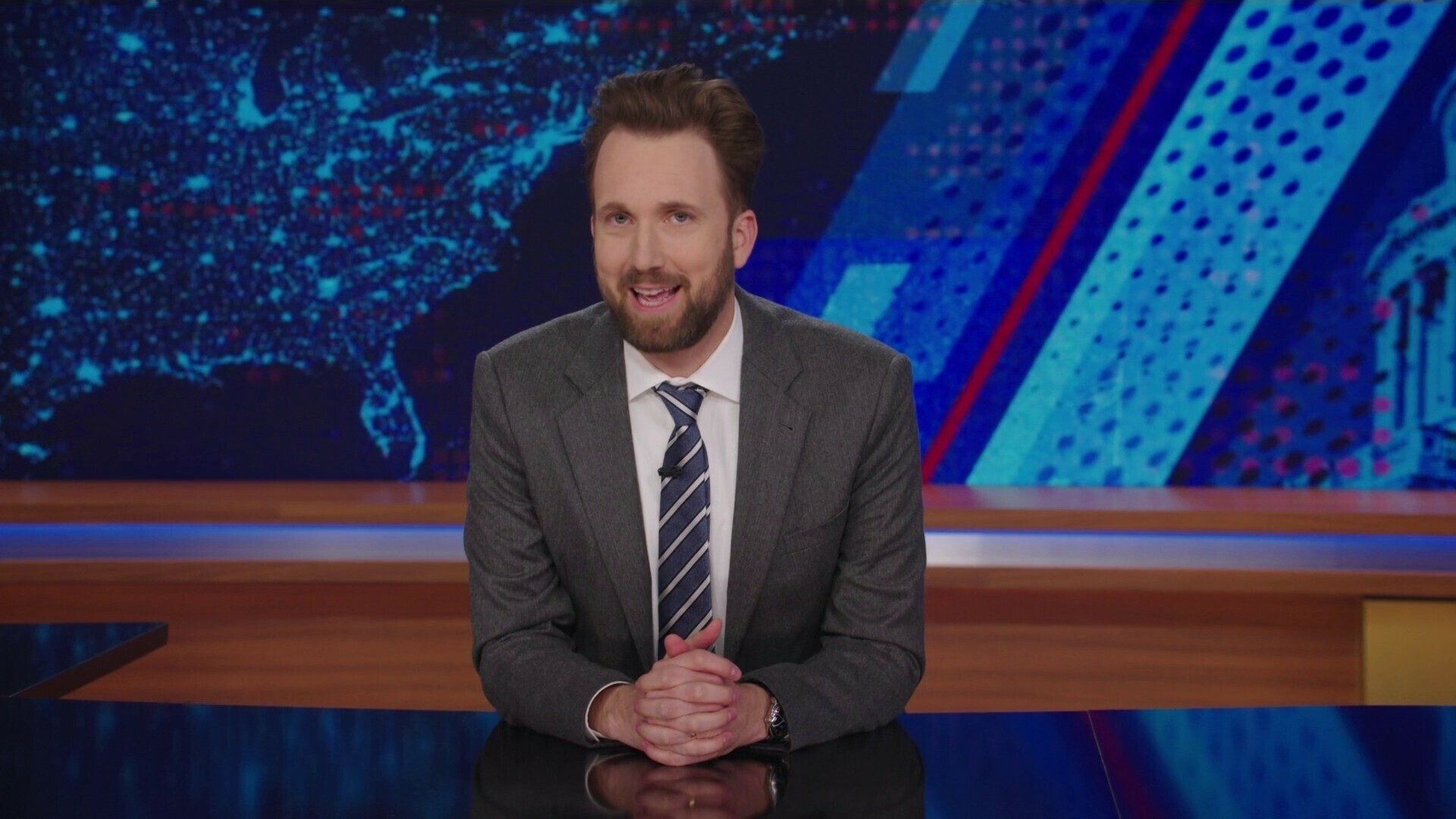 The Daily Show background