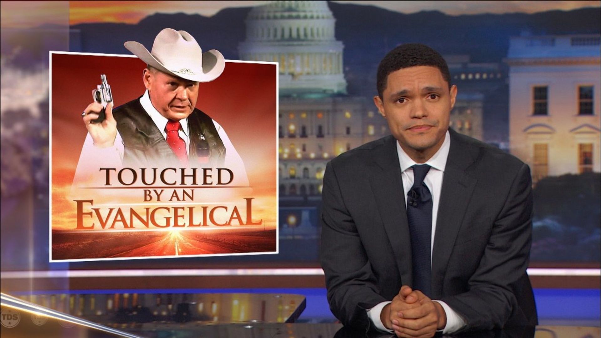The Daily Show background