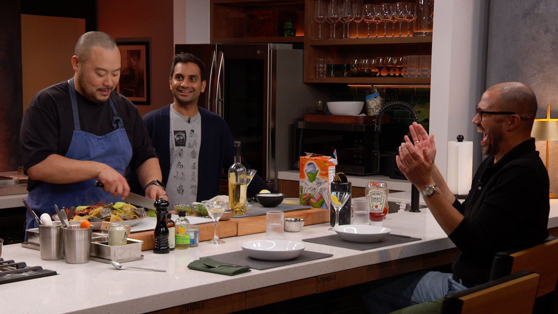 Dinner Time Live with David Chang background
