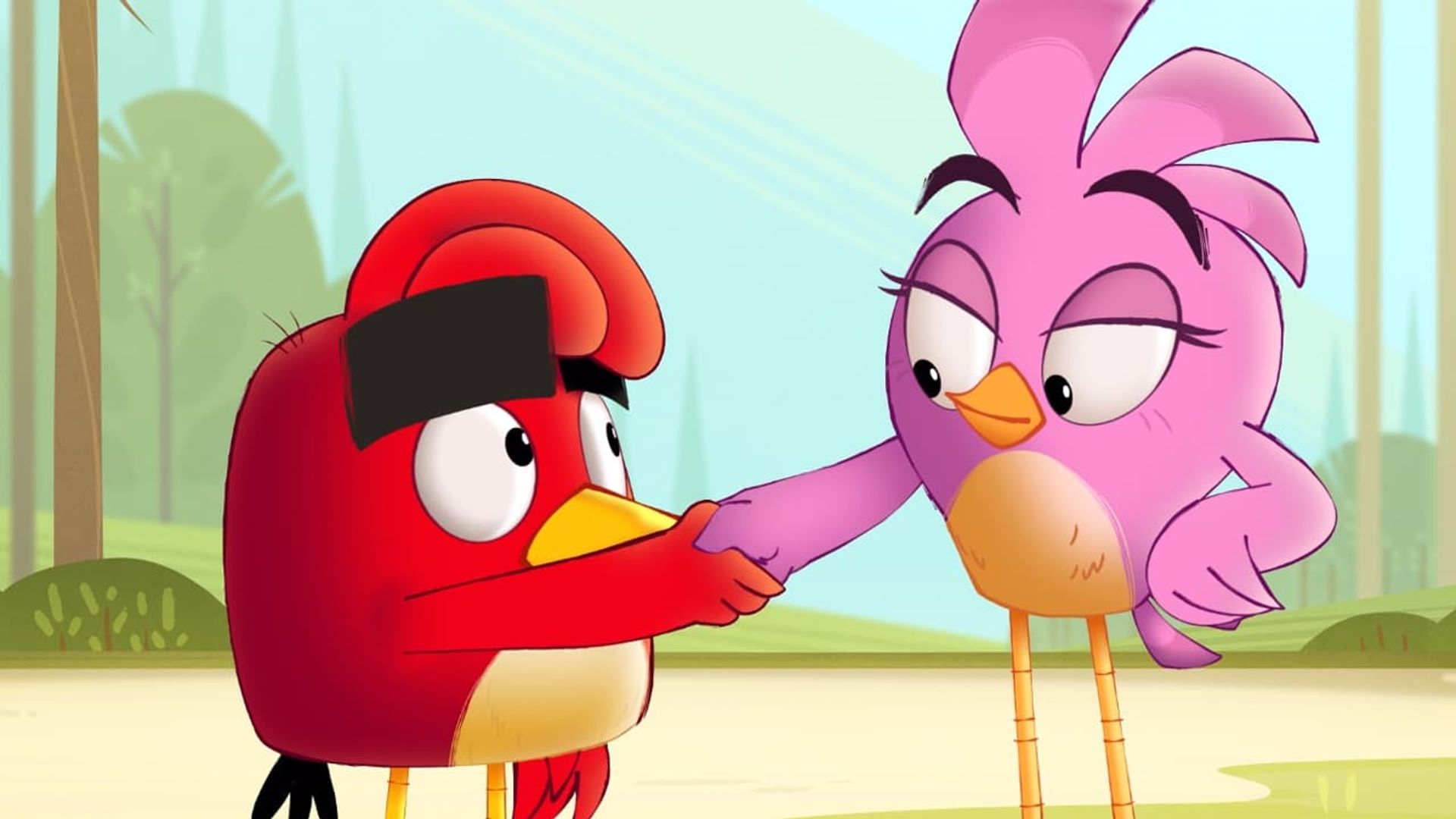 Angry Birds: Summer Madness background