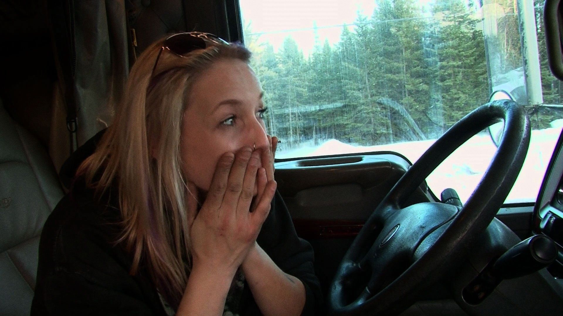 Ice Road Truckers background