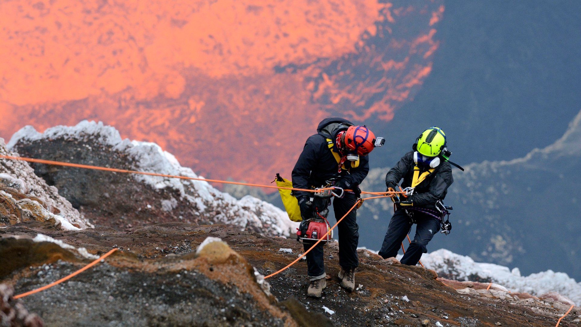 Kate Humble: Into the Volcano background